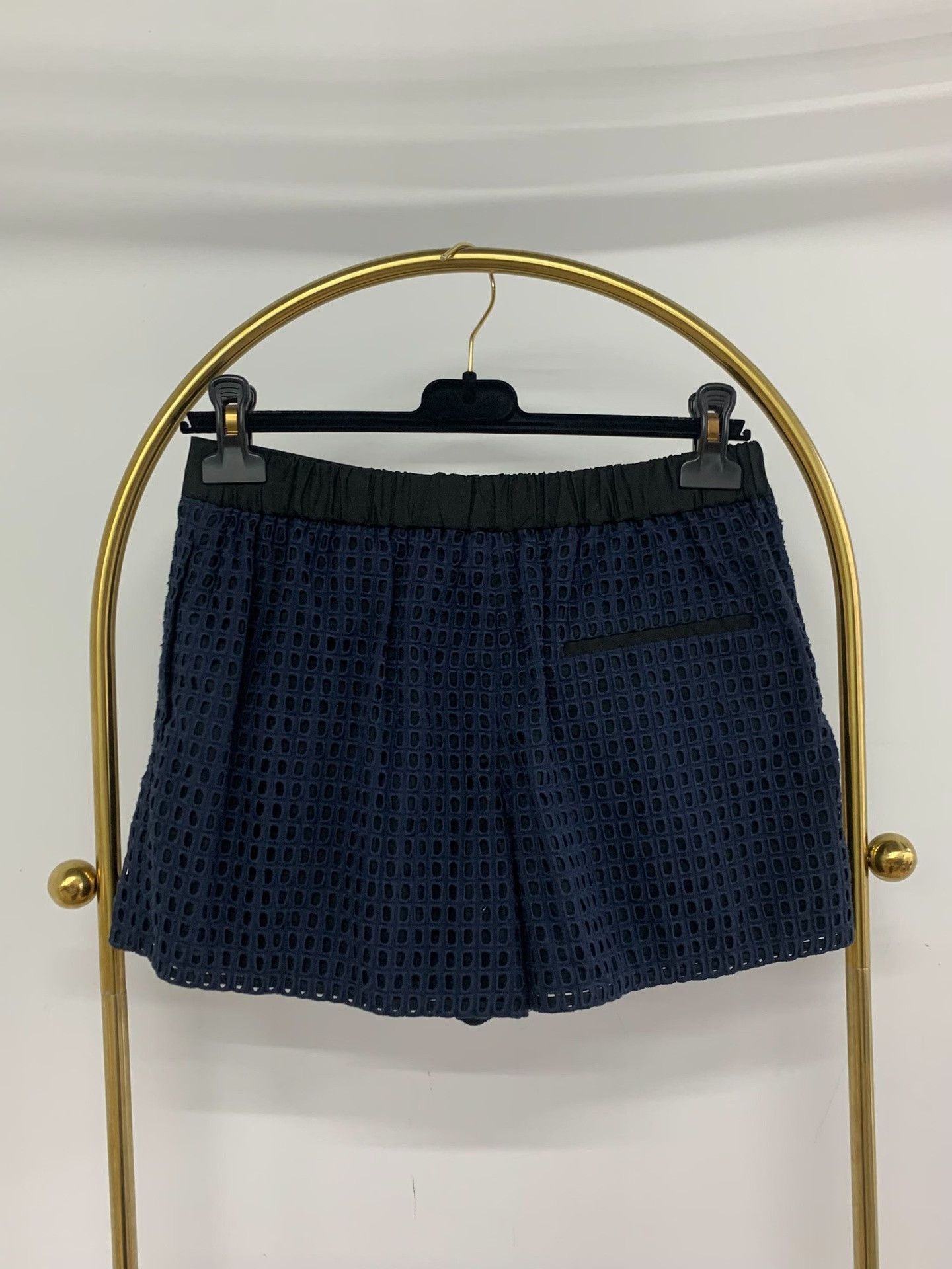 3.1 Phillip Lim Navy Cut-Out Top & Shorts in Blue, Women's (Size Xs) — image 5 of 6