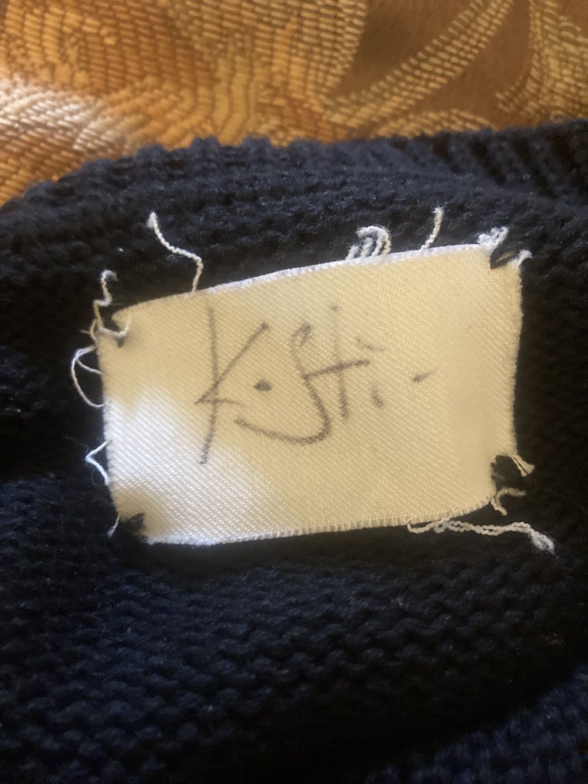 Gleb Kostin Solutions Gleb Kostin Solutions Bjork Debut Knit Oversized Sweater Size US L / EU 52-54 / 3 - 3 Thumbnail