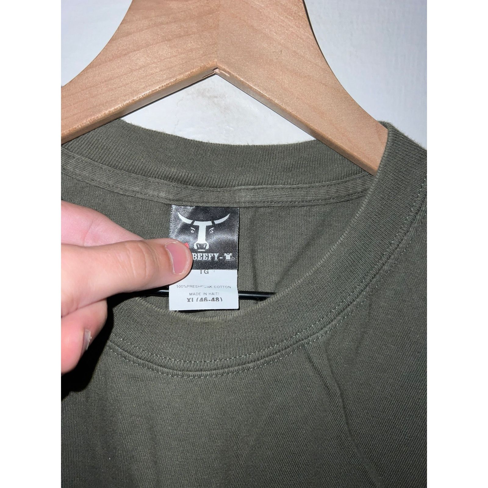 Hanes Vintage Dell Computer Shirt Promotional Green Tee VTG XL Size US XL / EU 56 / 4 - 5 Thumbnail