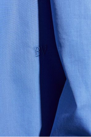 Bottega Veneta o1bcso1str0426 Compact Chambray Shirt in Blue Size US M / EU 48-50 / 2 - 5 Thumbnail