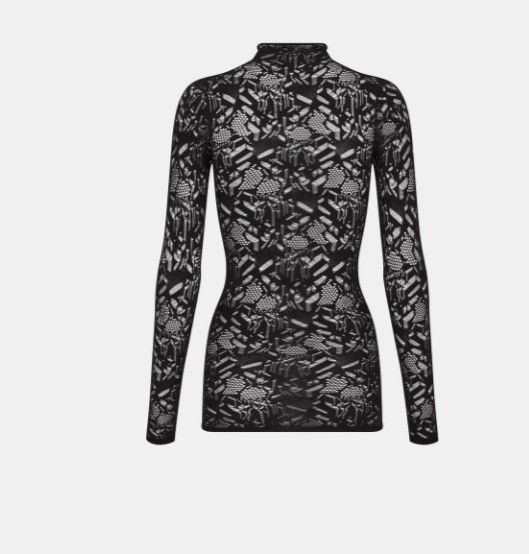 Dior o1w1db10924 Second-Skin Top in Black Size XS / US 0-2 / IT 36-38 - 2 Thumbnail