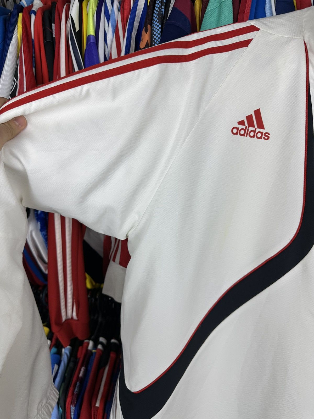 Adidas LIVERPOOL 2009 2010 TRAINING FOOTBALL SOCCER JACKET ADIDAS Size US XXL / EU 58 / 5 - 9 Thumbnail