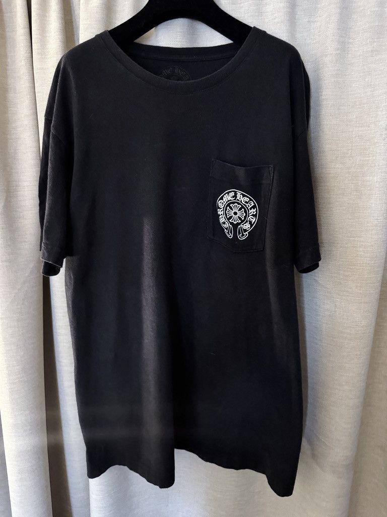 Chrome Hearts Chrome Hearts Black Short Sleeved "CHENGDU" Horseshoe Tee Size US L / EU 52-54 / 3 - 2 Thumbnail