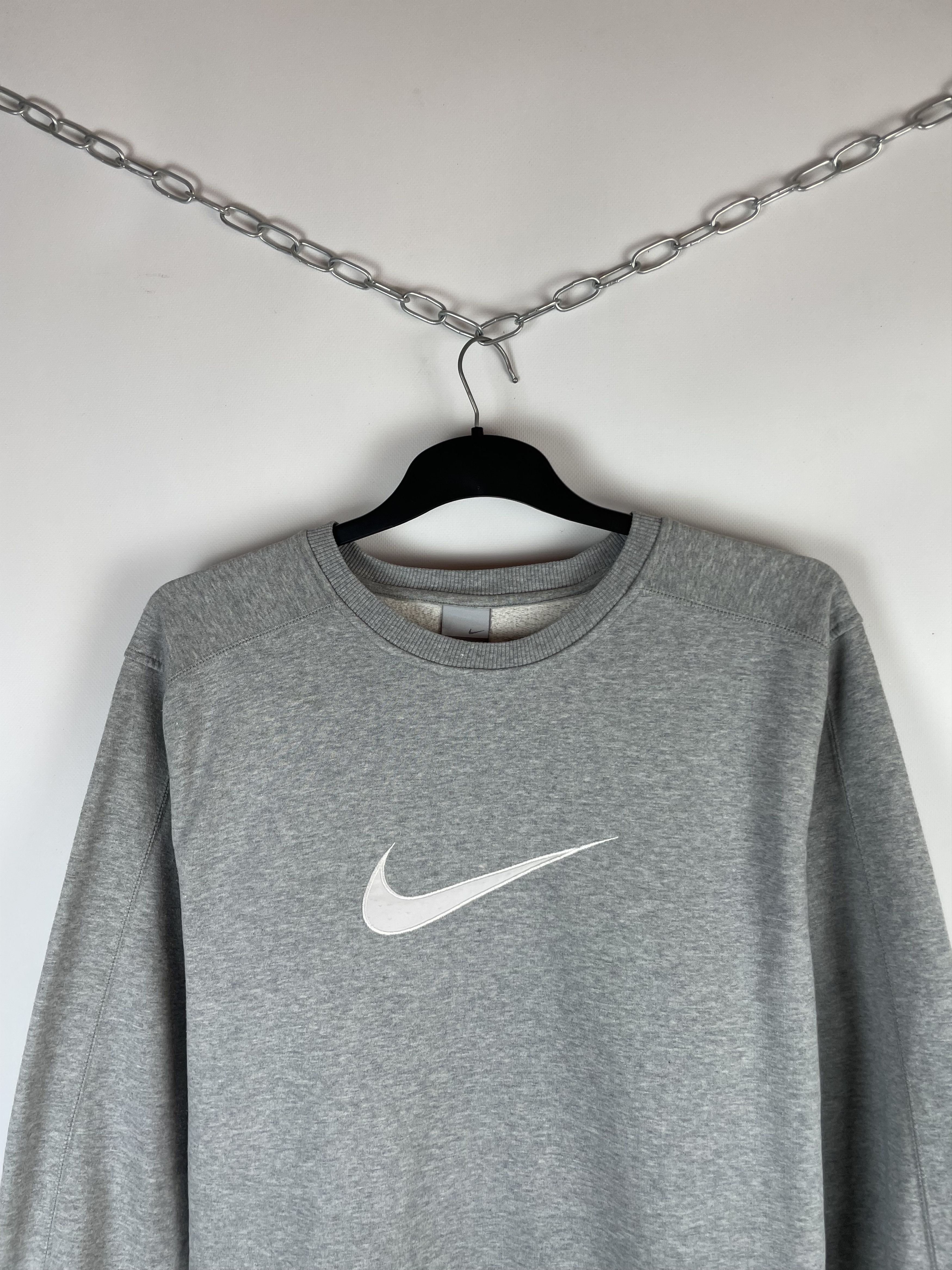Nike Vintage Nike Big Logo sweatshirt Size US L / EU 52-54 / 3 - 3 Thumbnail