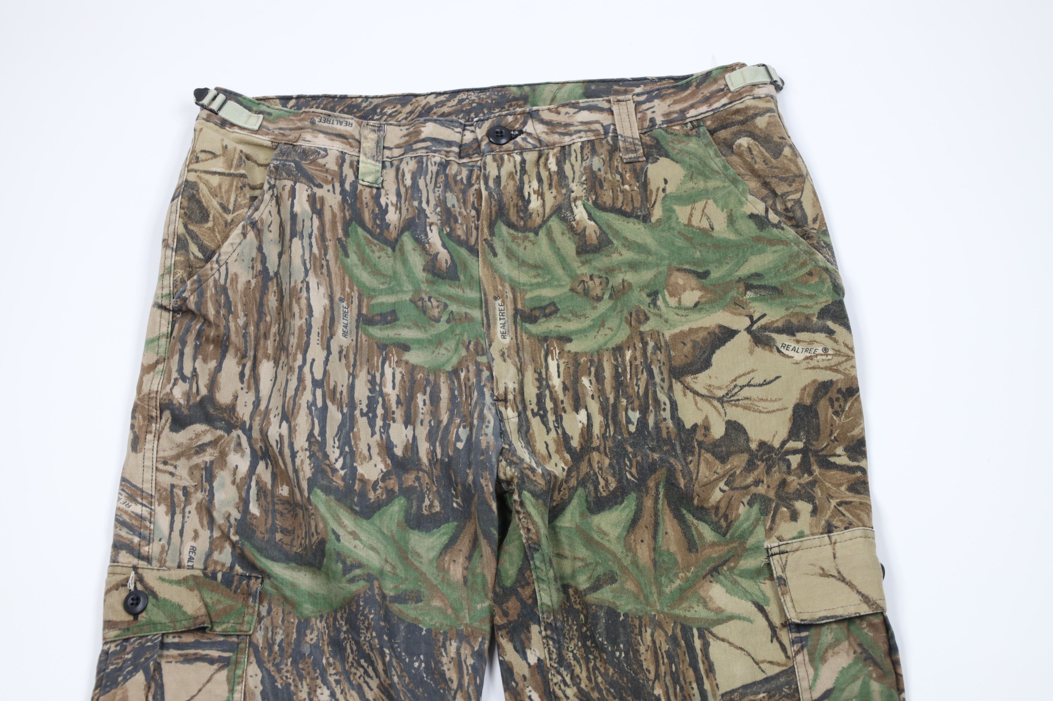 Vintage Vintage 90s Streetwear Camouflage Wide Leg Cargo Pants Size US 38 / EU 54 - 2 Thumbnail