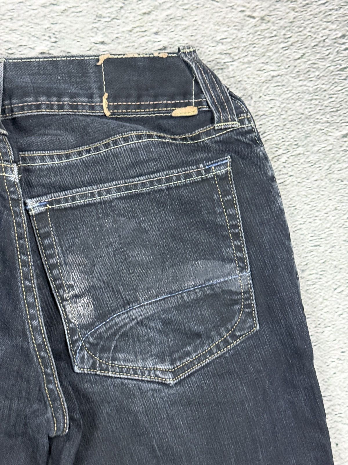 Evisu × Puma Evisu x Puma vintage black jeans black seagulls straight Size 26" / US 2 / IT 38 - 4 Thumbnail