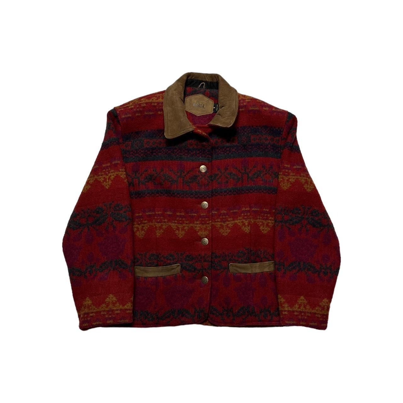 Vintage Vintage Woolrich Aztec Sweater Size M / US 6-8 / IT 42-44 - 1 Preview