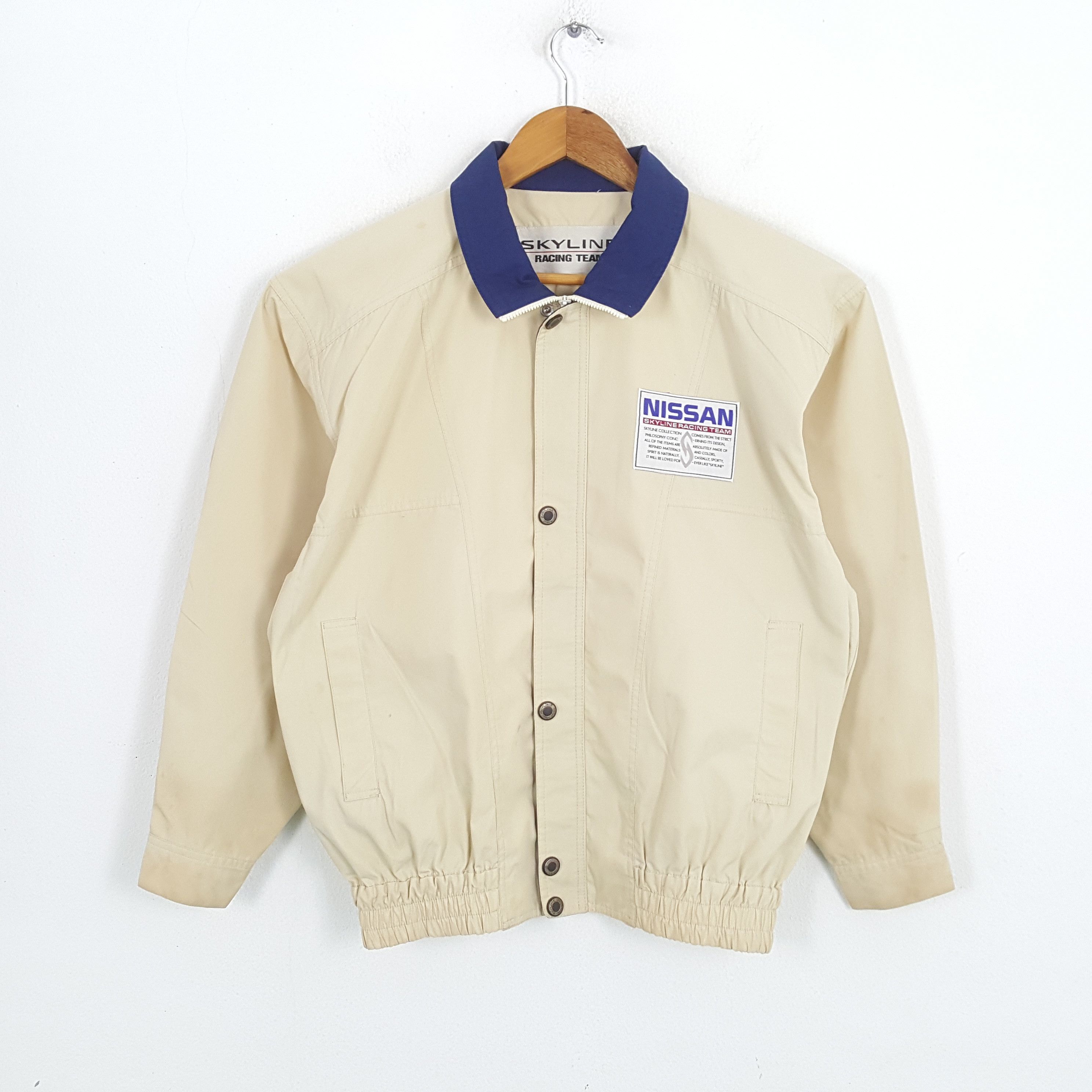 Japanese Brand × Vintage Vintage NISSAN SKYLINE RACING TEAM Motorsports Jacket Size US L / EU 52-54 / 3 - 3 Thumbnail