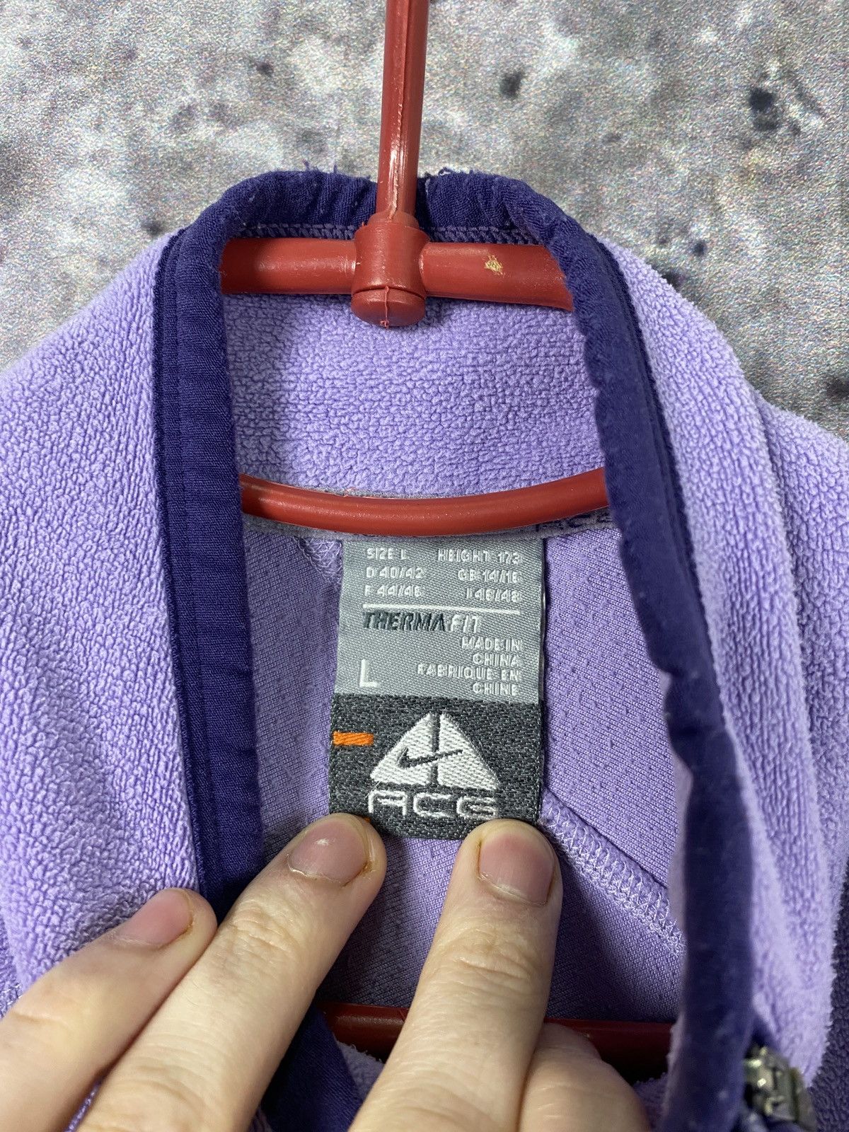 Nike × Nike ACG × Vintage Women’s Nike ACG Fleece Jacket Vintage Size Large Size L / US 10 / IT 46 - 9 Thumbnail