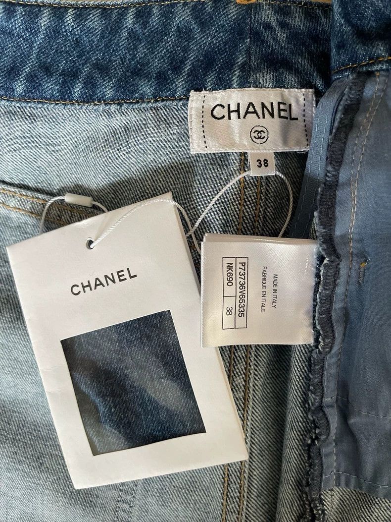 Chanel Chanel 22k denim shorts Size 25" / US 0 / IT 36 - 3 Thumbnail