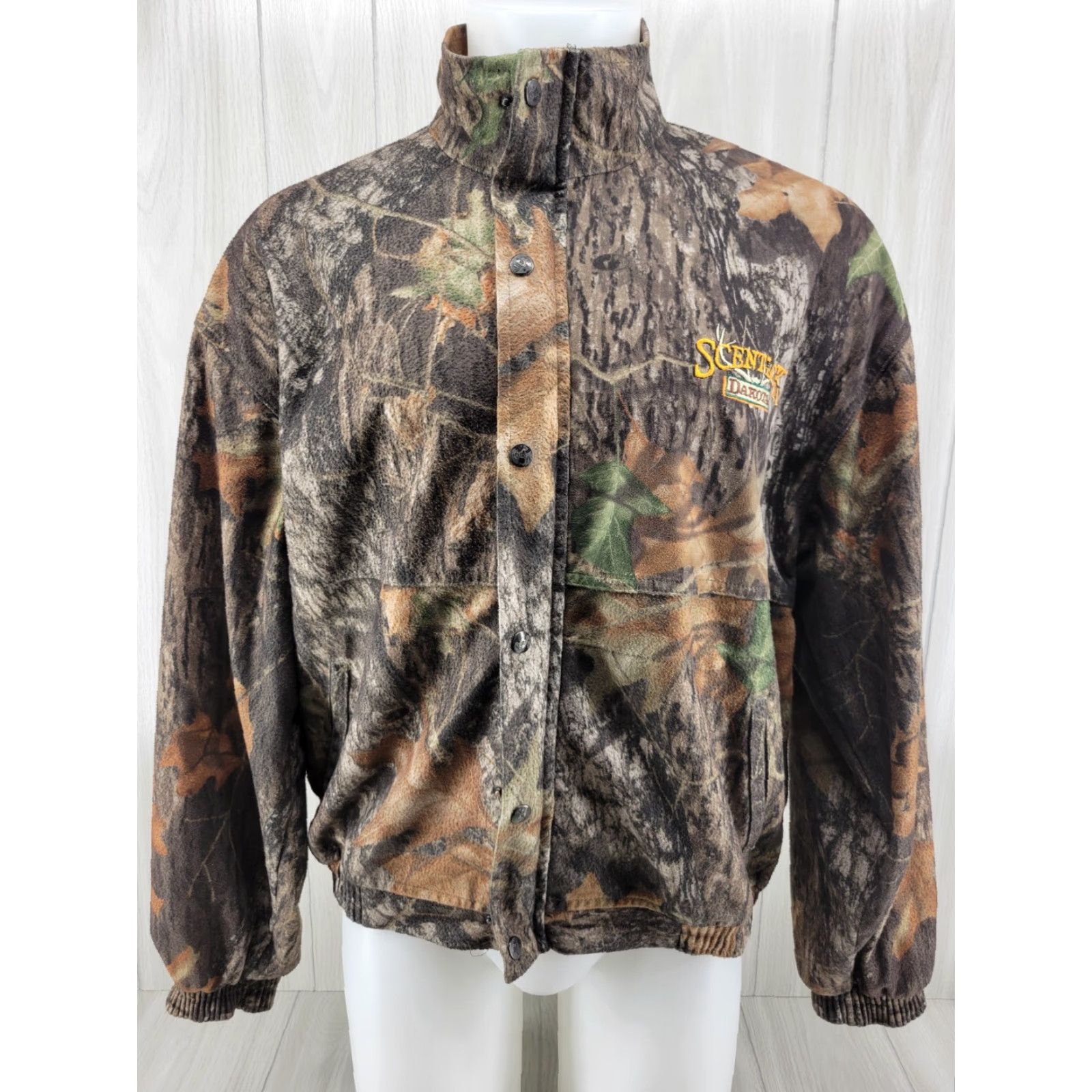 Vintage ScentLok Hunting Jacket Men’s XL Full Zip Mossy Oak Camouflage Hunt Shirt Size US XL / EU 56 / 4 - 2 Thumbnail