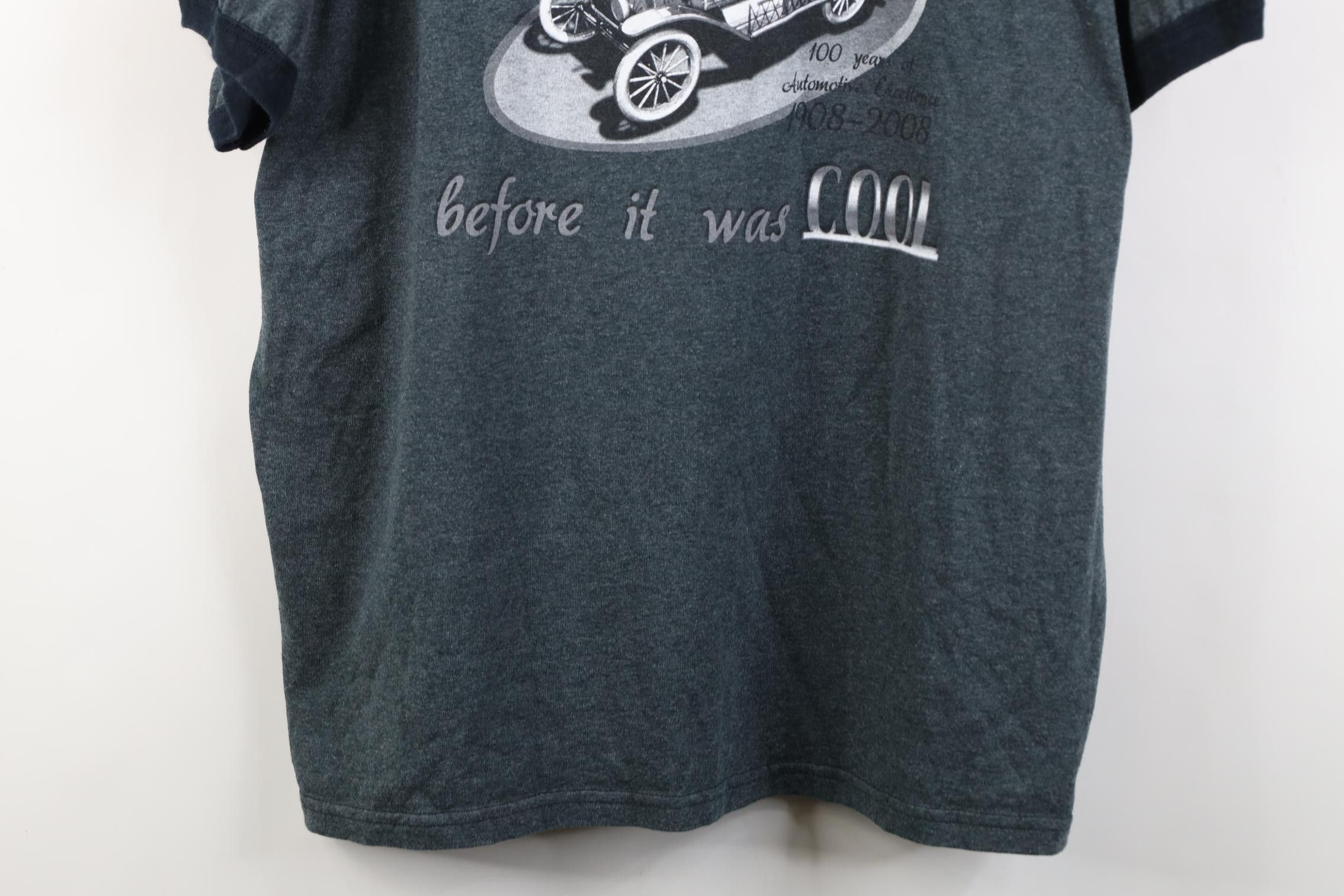 Vintage Vintage Y2K 2008 Woodward Dream Cruise Car Ringer T-Shirt Size US XL / EU 56 / 4 - 3 Thumbnail