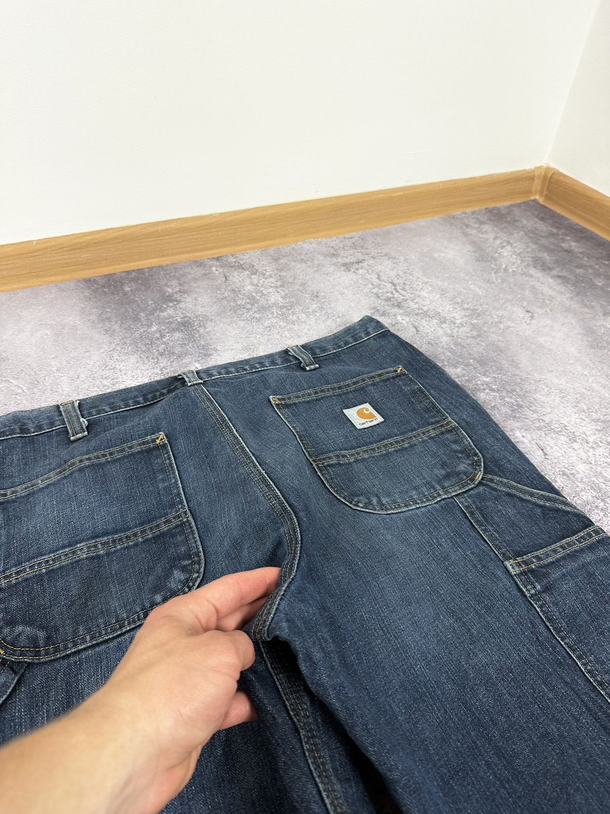 Carhartt Vintage Carhartt Denim Carpenter Cargo Hype USA Work Pants Size US 36 / EU 52 - 7 Thumbnail
