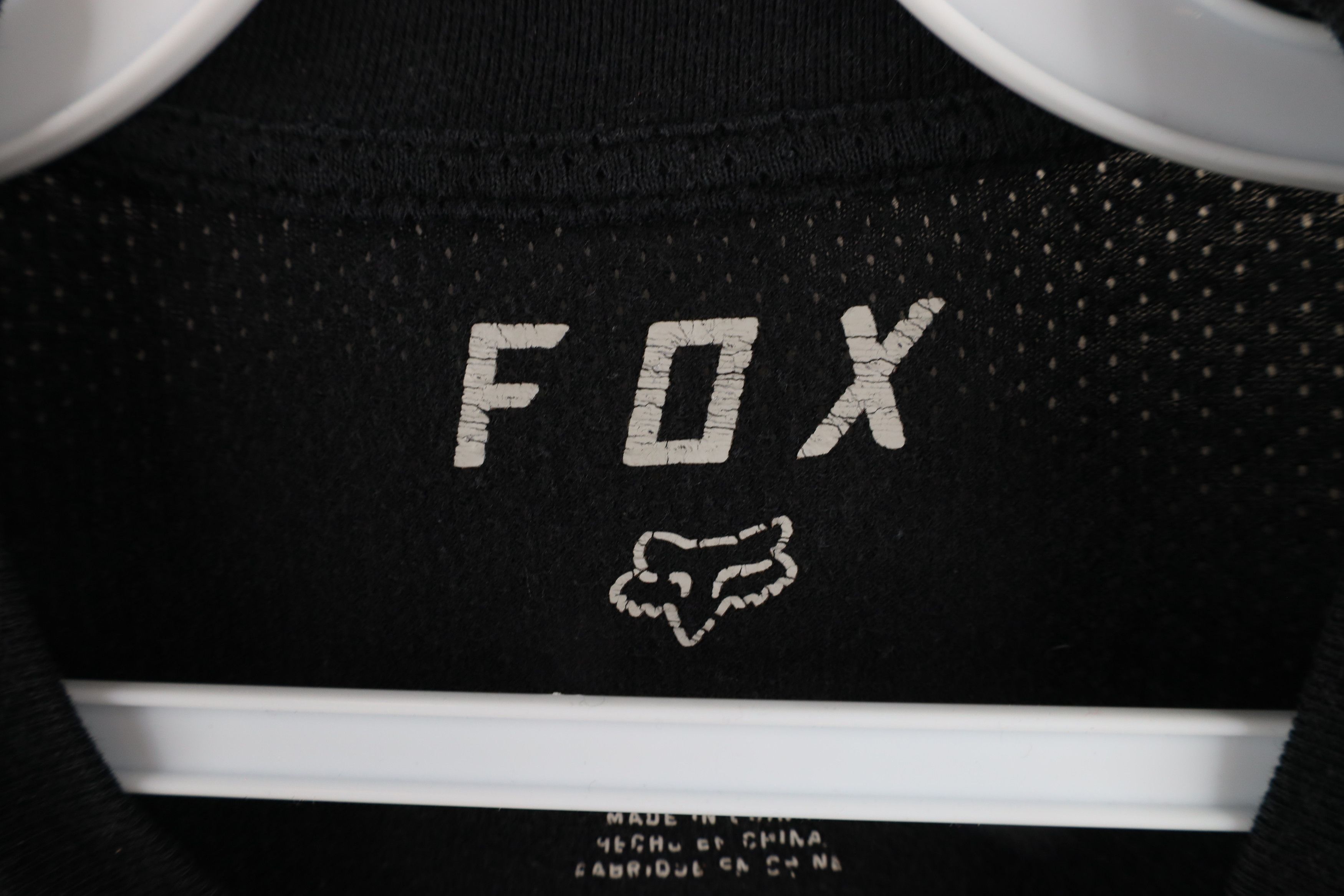 Fox Racing × Vintage Vintage Fox Racing Out Mesh Thermal Knit Long Sleeve T-Shirt Size US S / EU 44-46 / 1 - 6 Thumbnail