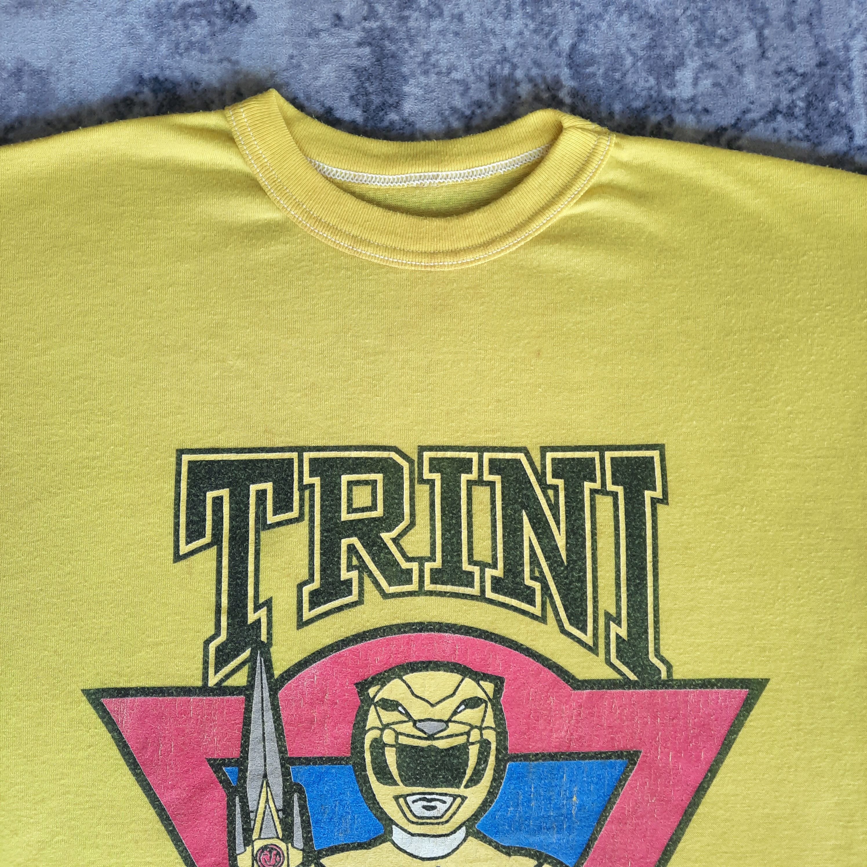 Vintage Vintage 90s power rangers 'might morphin' tshirt Size S / US 4 / IT 40 - 2 Thumbnail