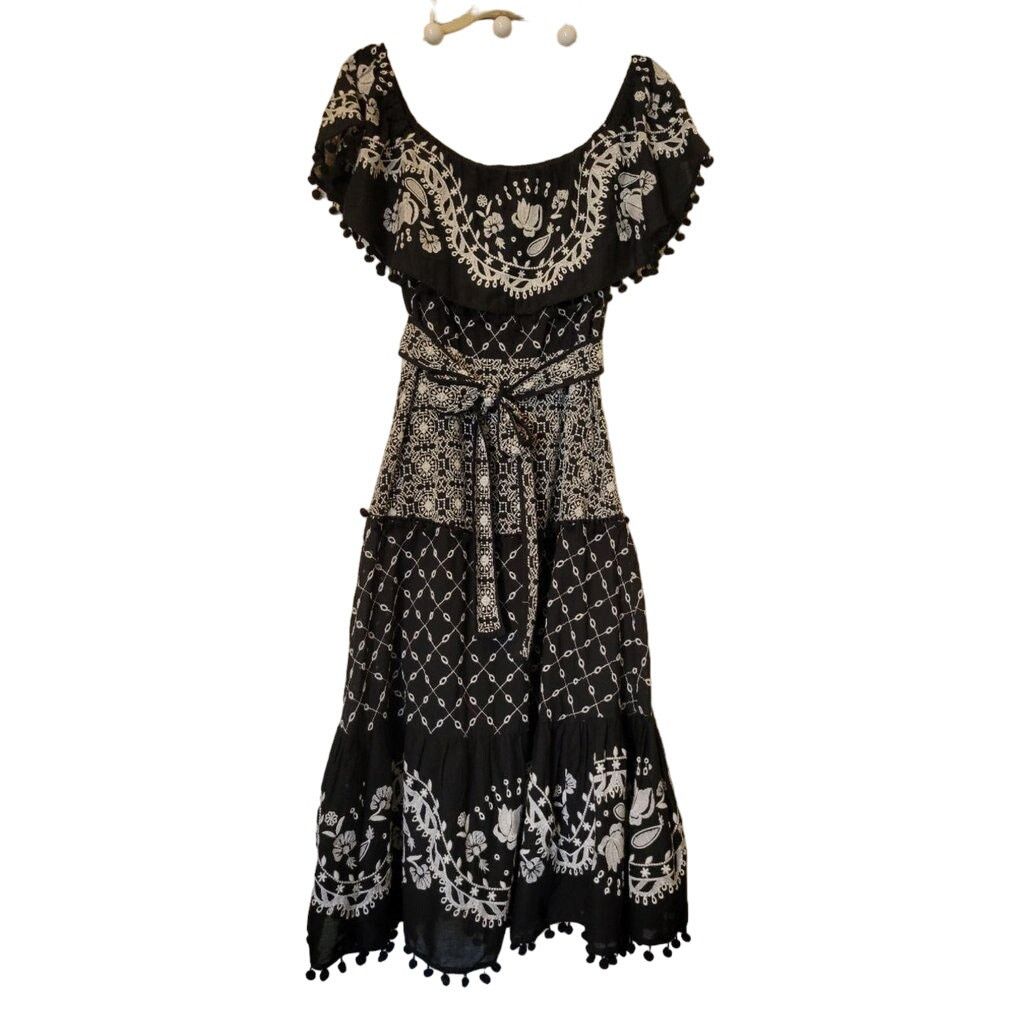 Anthropologie New Anthropologie Marisol off the shoulder dress $230 Size 4 Size S / US 4 / IT 40 - 7 Thumbnail
