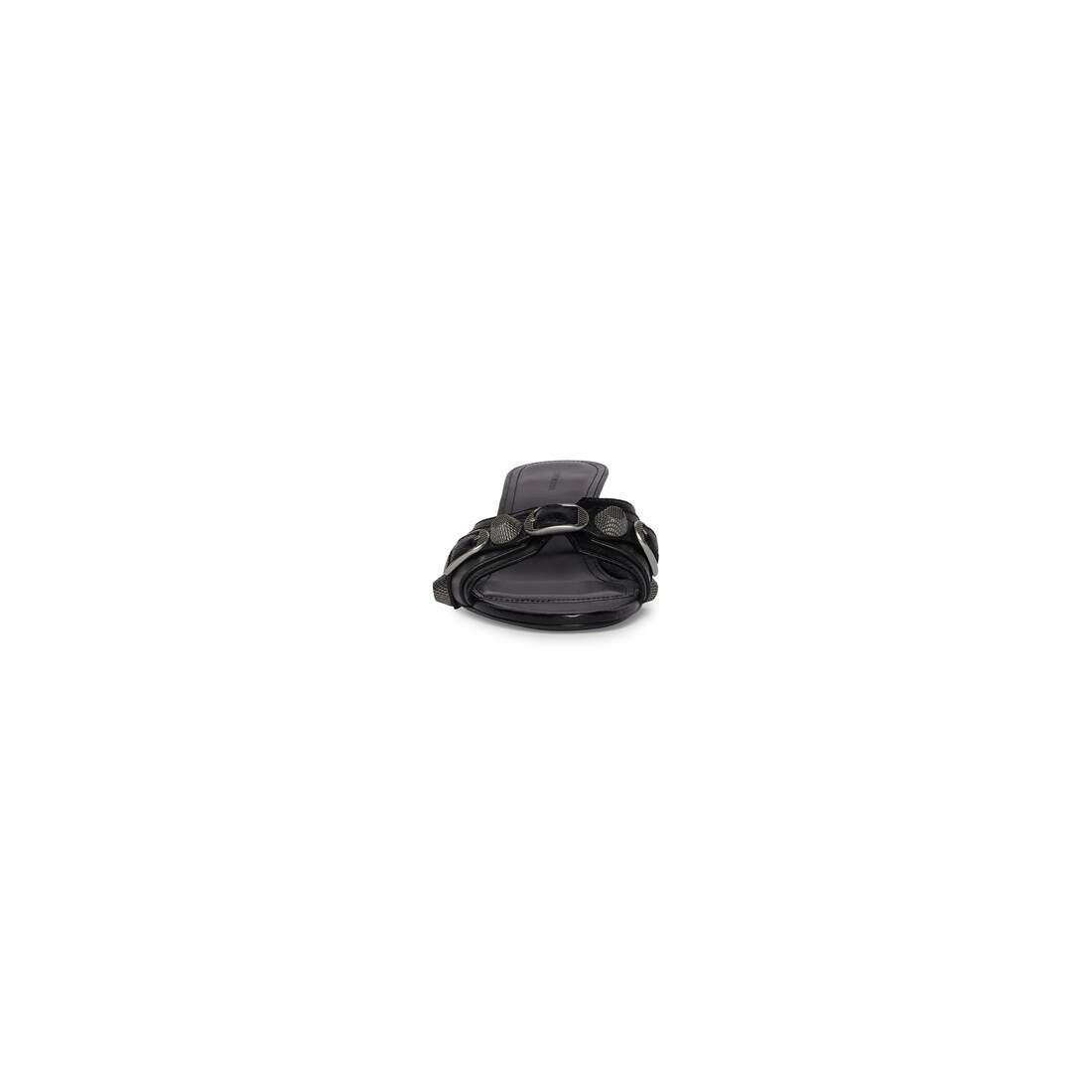 Balenciaga o1bcso1str0226 Cagole 50mm Sandals In Black Size US 6 / IT 36 - 3 Thumbnail