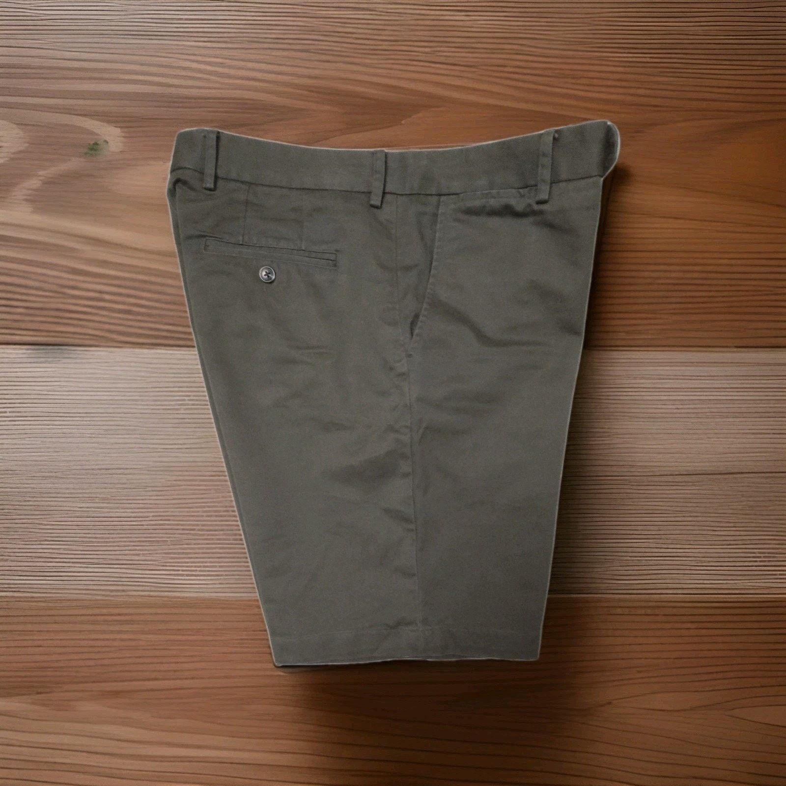 Spier & Mackay Spier & Mackay Contemporary Men’s Green Handmade 9” Cotton Size US 34 / EU 50 - 3 Thumbnail