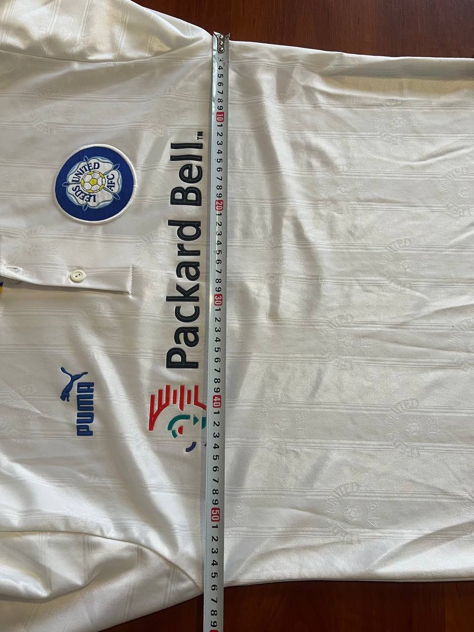 Puma 1996/98 LEEDS UNITED #7 SHARPE HOME SOCCER JERSEY SHIRT M Size US M / EU 48-50 / 2 - 22 Thumbnail