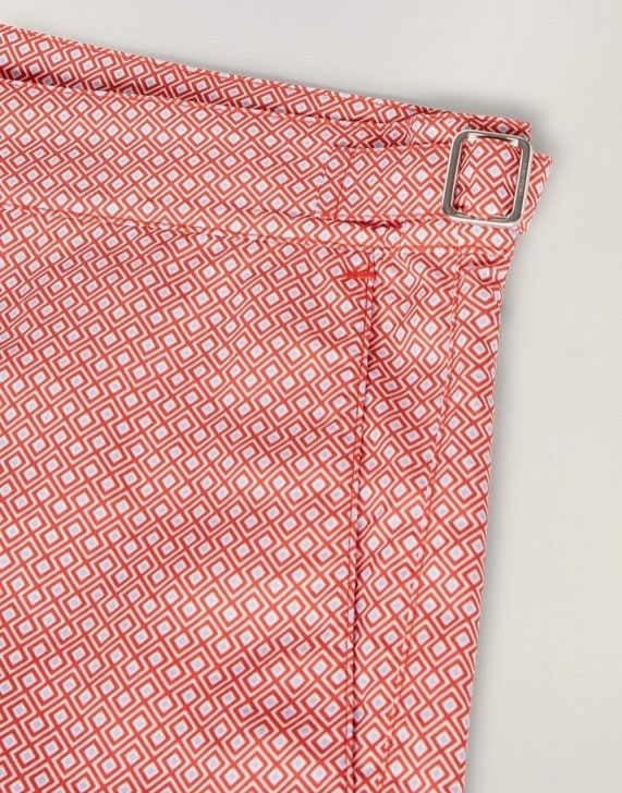Loro Piana o1srvl11e1024 Kito Swim Trunk in Pink Size US 34 / EU 50 - 3 Thumbnail