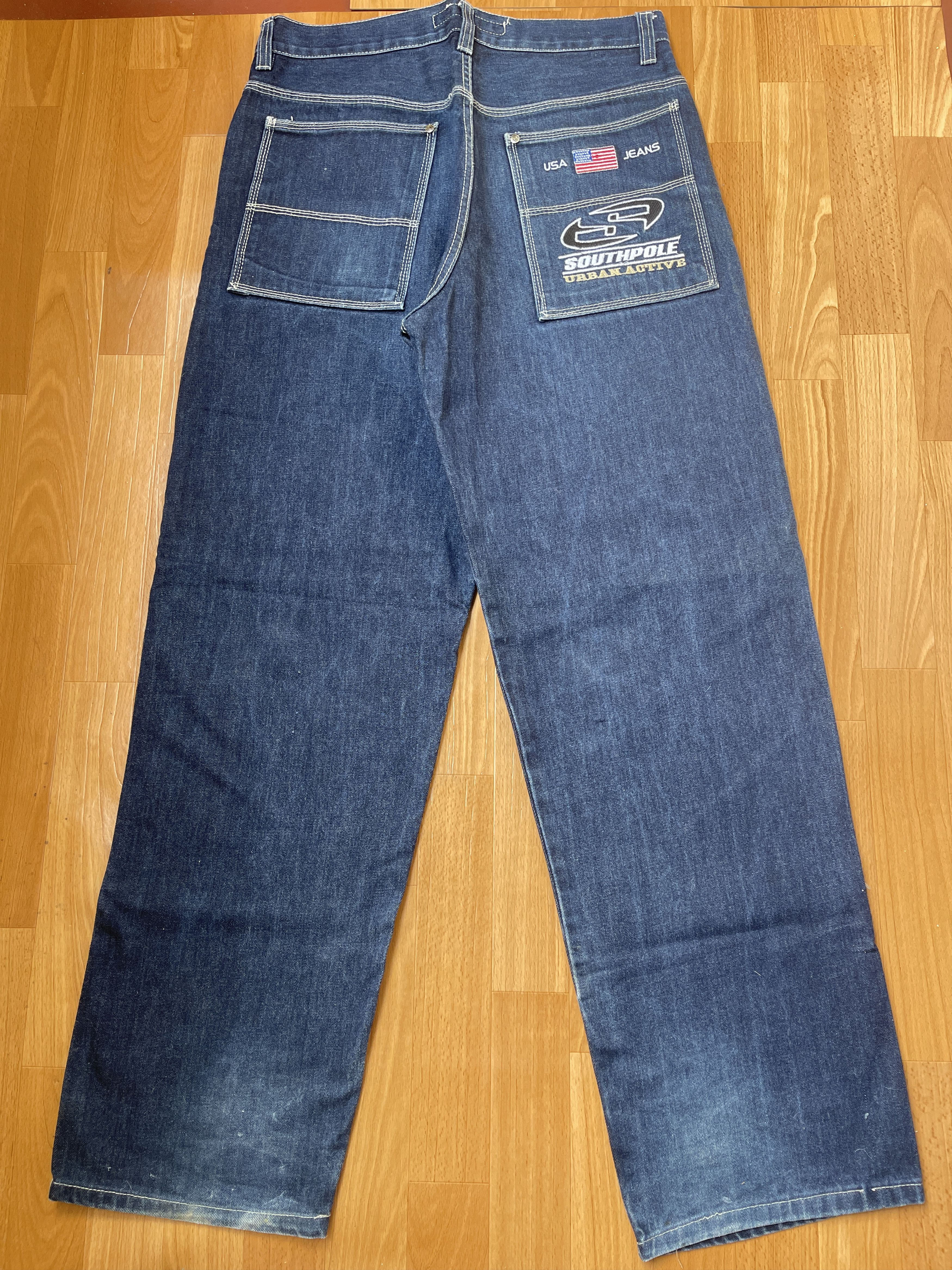 Southpole Southpole jeans, baggy vintage South Pole 90s hip hop Y2K 34 Size US 34 / EU 50 - 1 Thumbnail