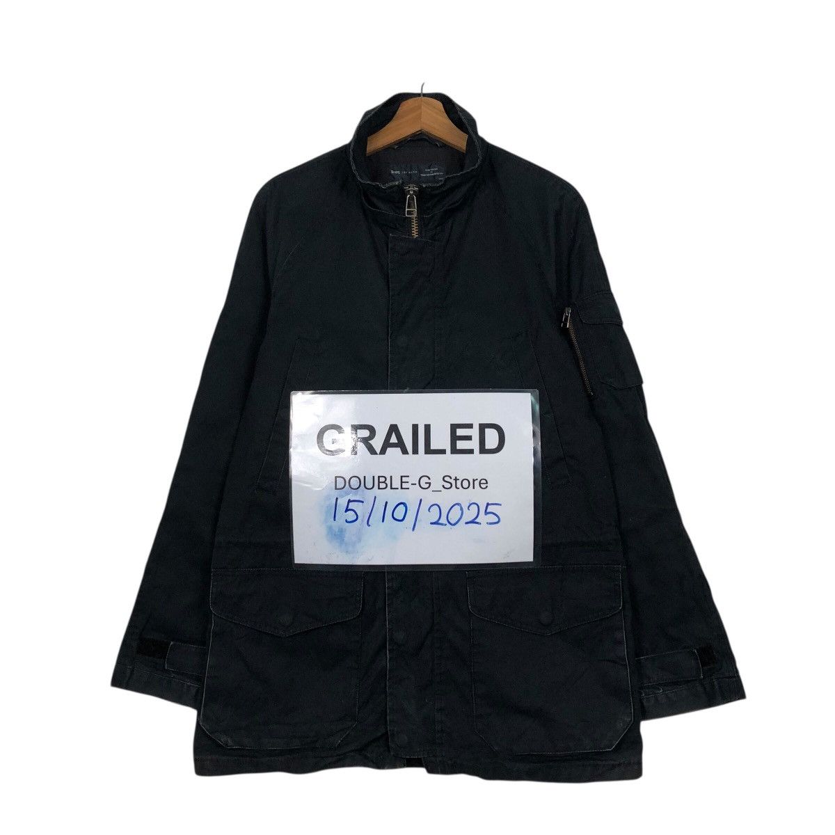 Issey Miyake 📌Ships Jet Blue Detroit Chore Work Jacket Duck Canvas Size US L / EU 52-54 / 3 - 1 Thumbnail