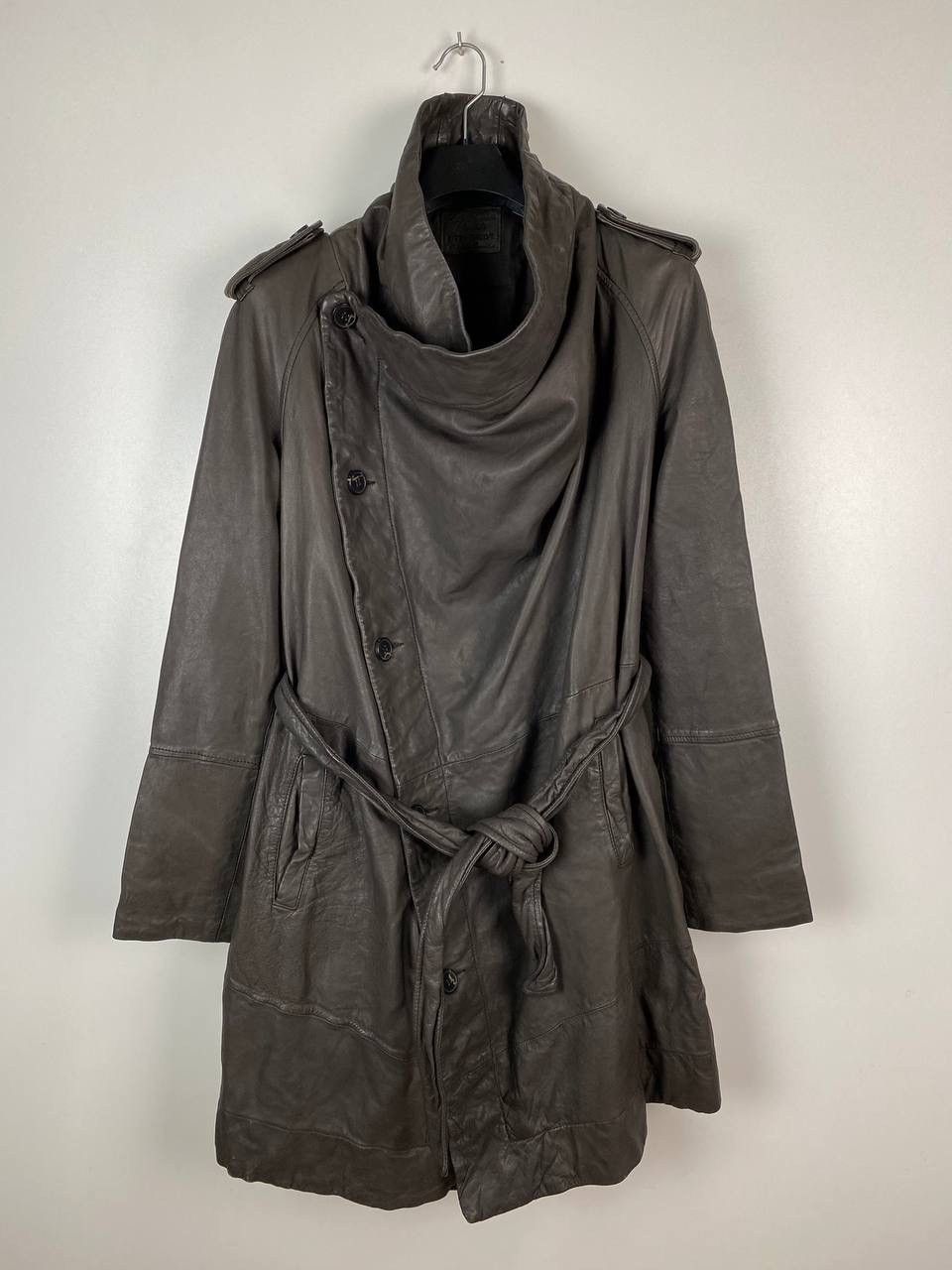 Allsaints Allsaints leather whitton coat woman size 12 Size XL / US 12-14 / IT 48-50 - 1 Thumbnail