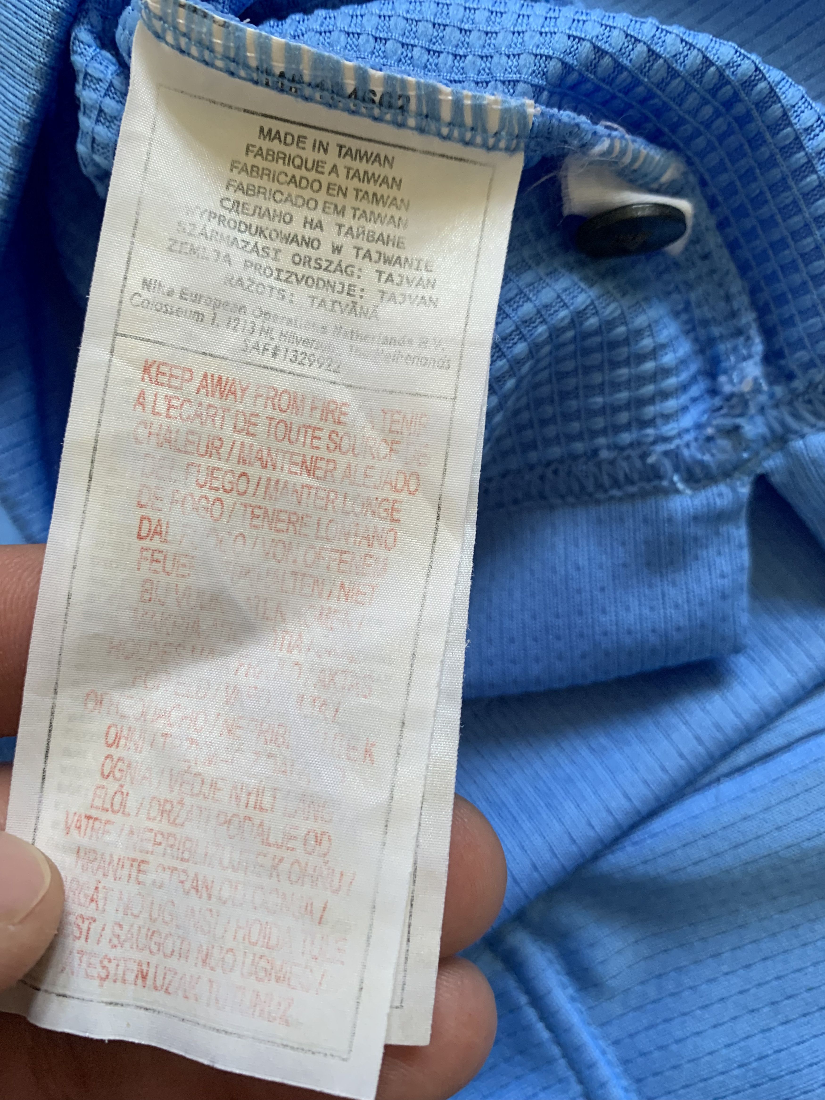 Nike Nike Sphere Dry Centr Logo Training Polo Size US L / EU 52-54 / 3 - 8 Thumbnail