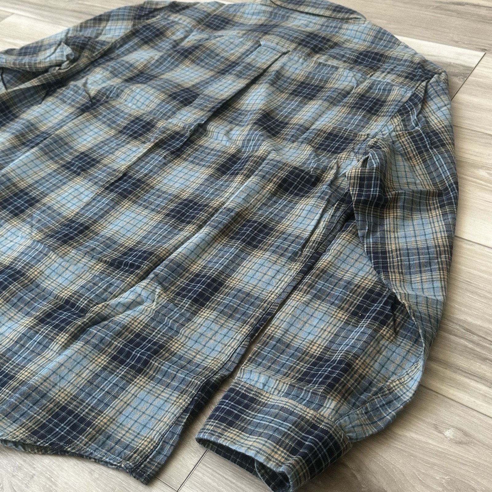 Pendleton Pendleton Shirt Mens L Fairbanks Cotton Button Up Blue Plaid Size US L / EU 52-54 / 3 - 4 Thumbnail