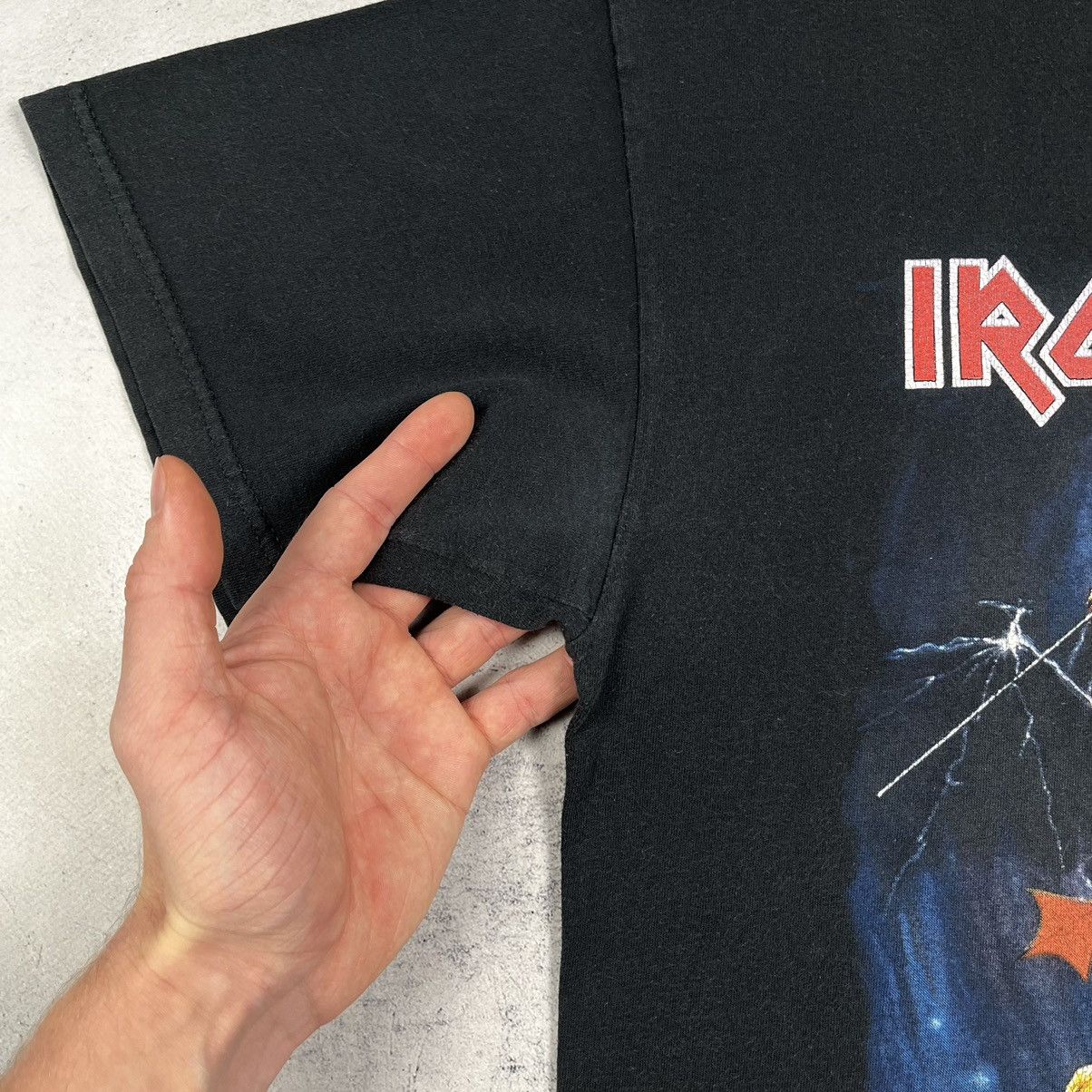 Band Tees Vintage Iron Maiden Tour rock band T shirt 2002 Size US L / EU 52-54 / 3 - 13 Thumbnail
