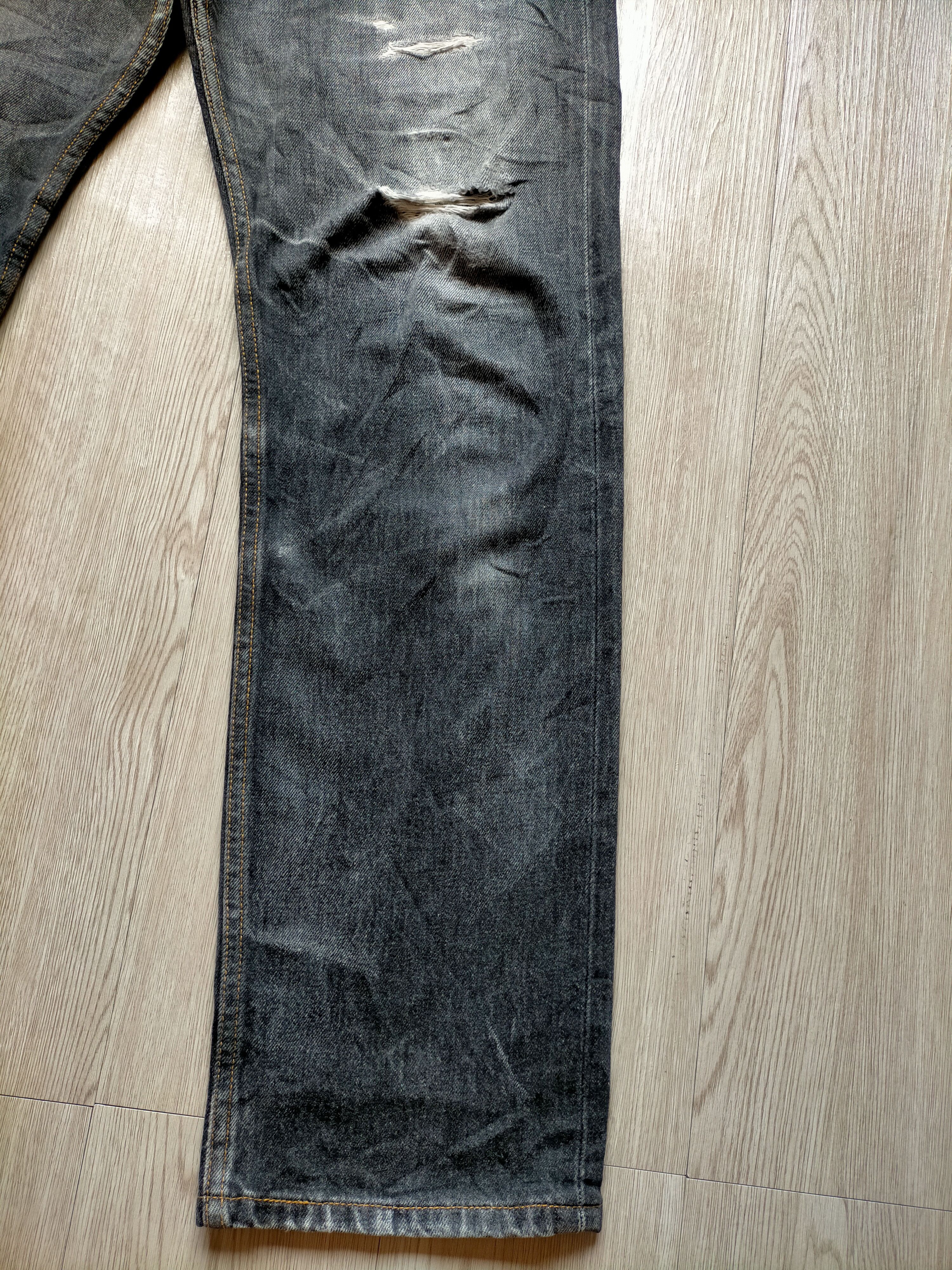 Levi's Vintage Clothing Vintage Levis 501 Black Jeans Size US 32 / EU 48 - 9 Thumbnail