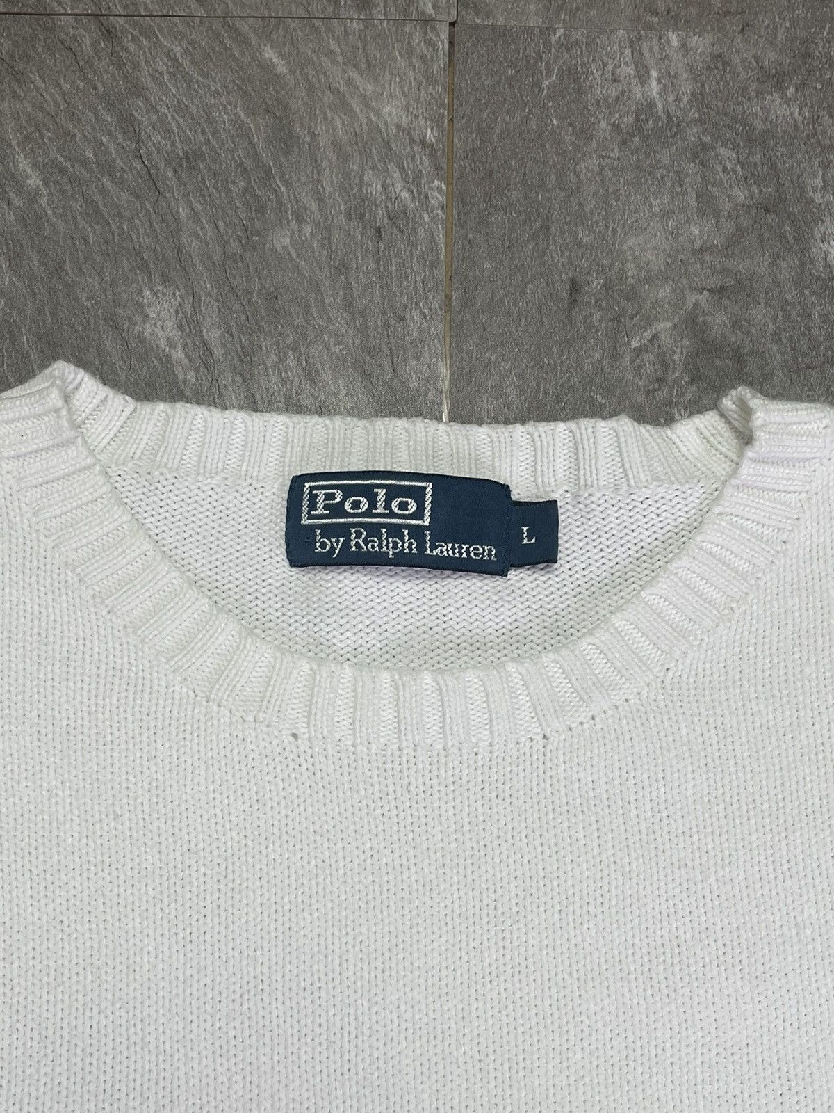 Polo Ralph Lauren Vintage Polo Ralph Lauren Knit Sweater Mini Logo Luxury 90s Size US L / EU 52-54 / 3 - 4 Thumbnail