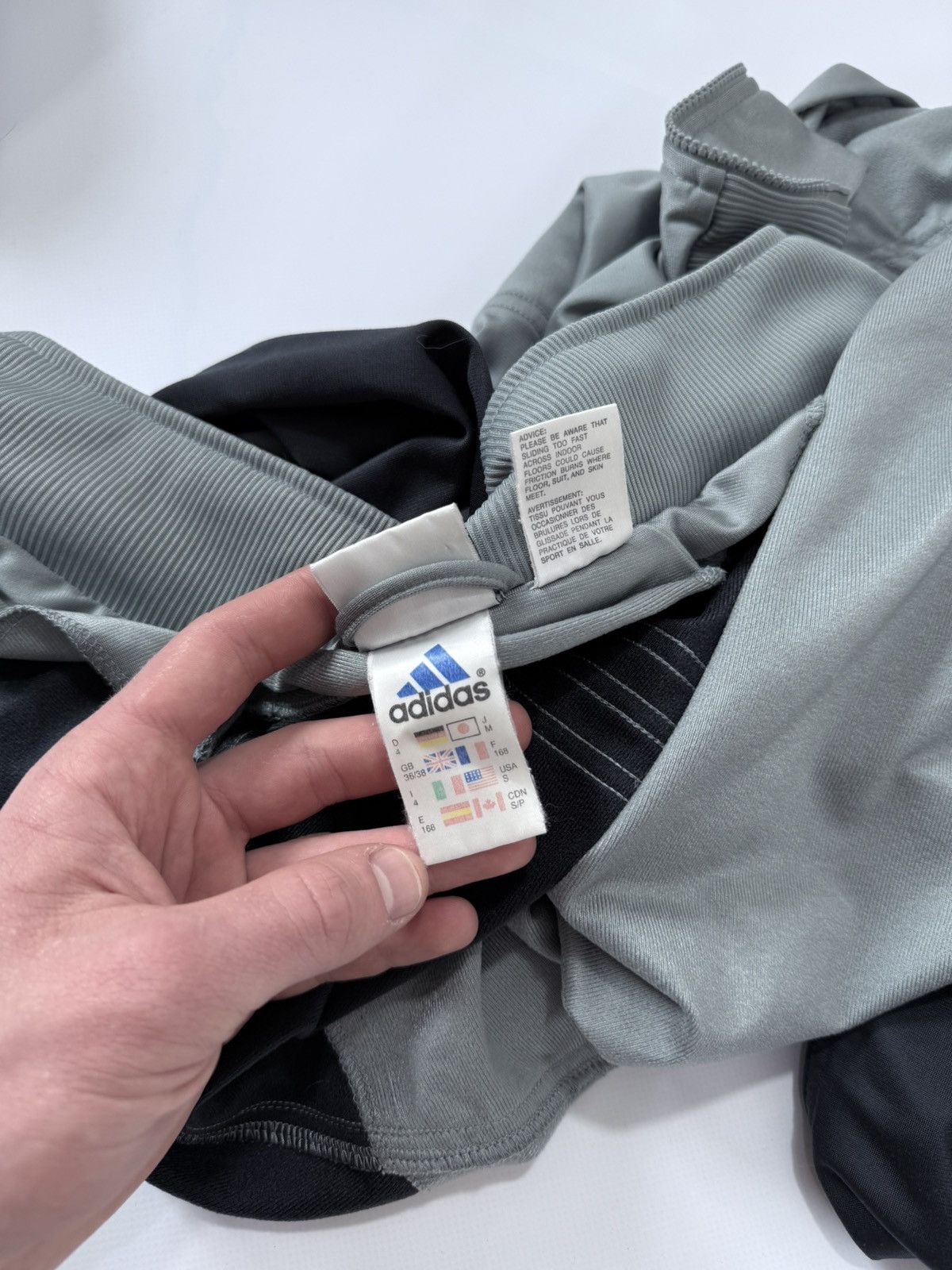 Adidas Vintage Adidas y2k avantgarde streeetwear rare track jacket Size US M / EU 48-50 / 2 - 12 Thumbnail
