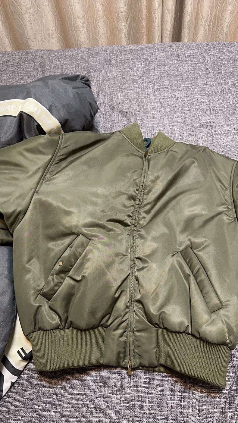 Fear of God Fear of God Olive green Bomber jacket Size US S / EU 44-46 / 1 - 3 Thumbnail