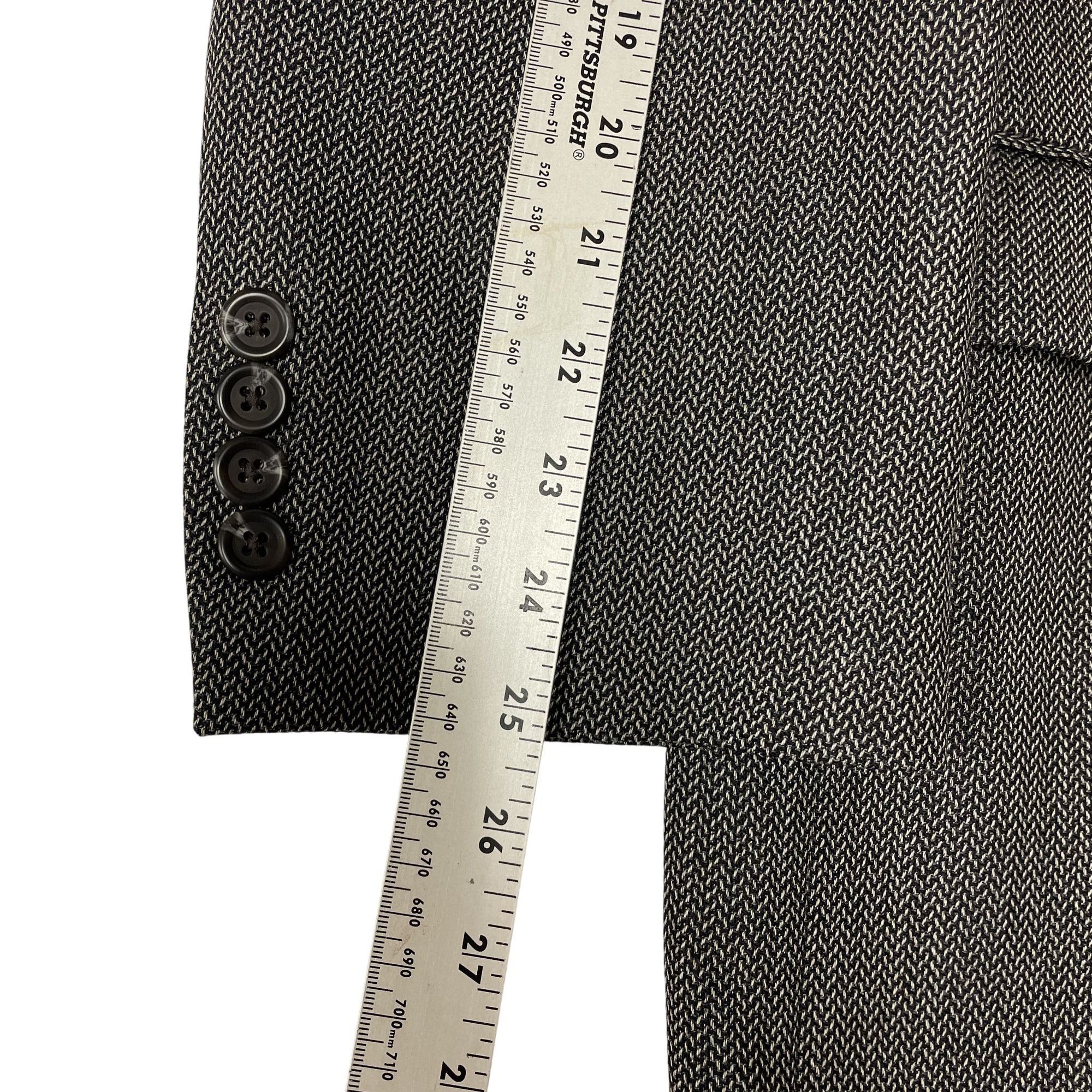 Ralph Lauren Vtg Ralph Lauren Sport Coat HERRINGBONE Wool Blazer Size 48R - 9 Thumbnail