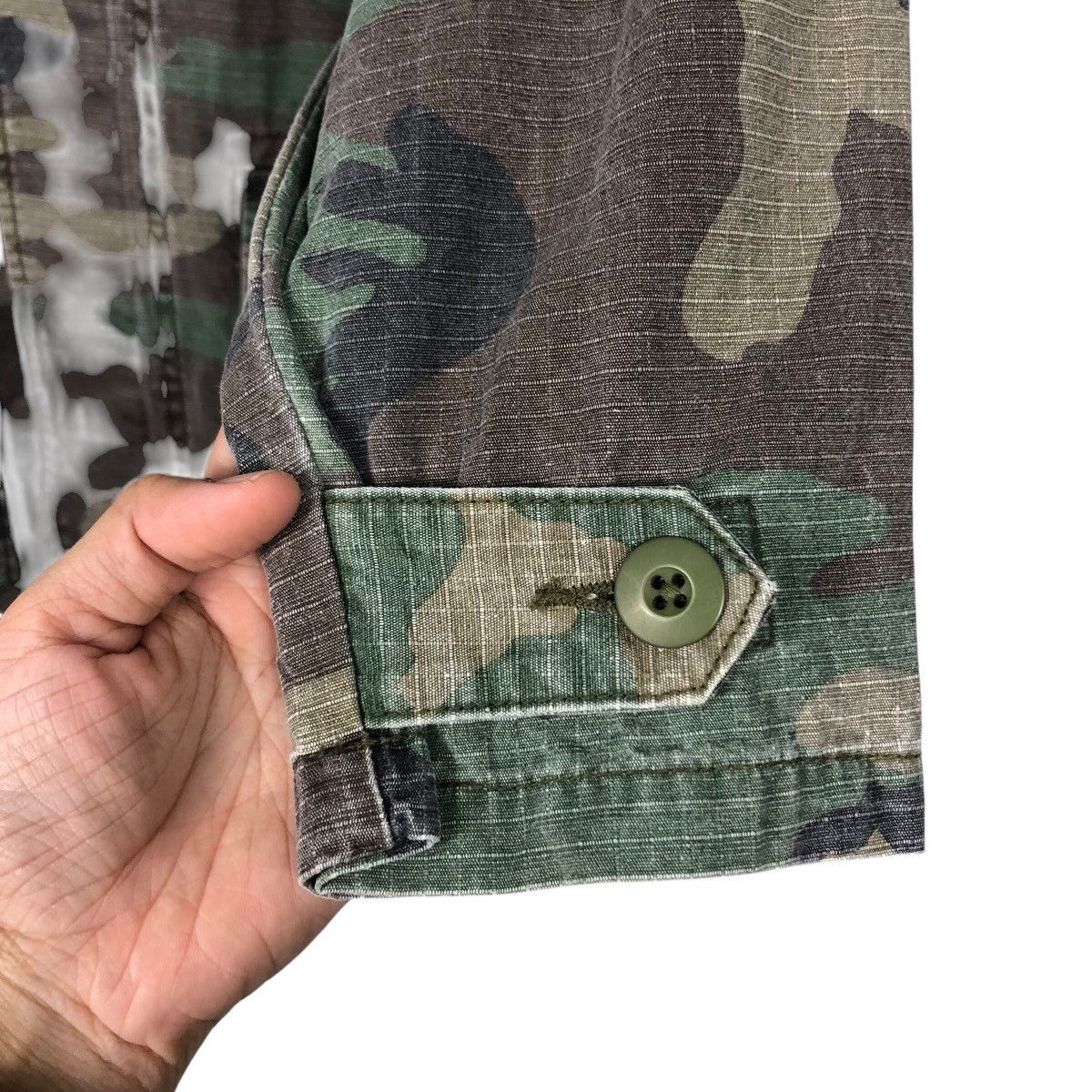 Vintage 📌Vintage Chore Military Jacket Cube Sugar Size US M / EU 48-50 / 2 - 16 Thumbnail