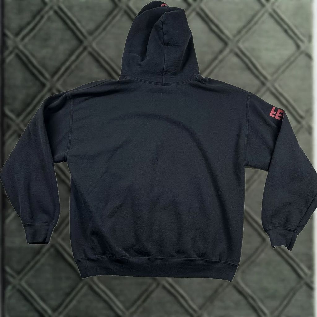 Gildan Gildan Hoodie Mens L Black Pullover Hooded Pockets Hip Hop Faded Birds Eye View Tour Rap Size US L / EU 52-54 / 3 - 1 Thumbnail