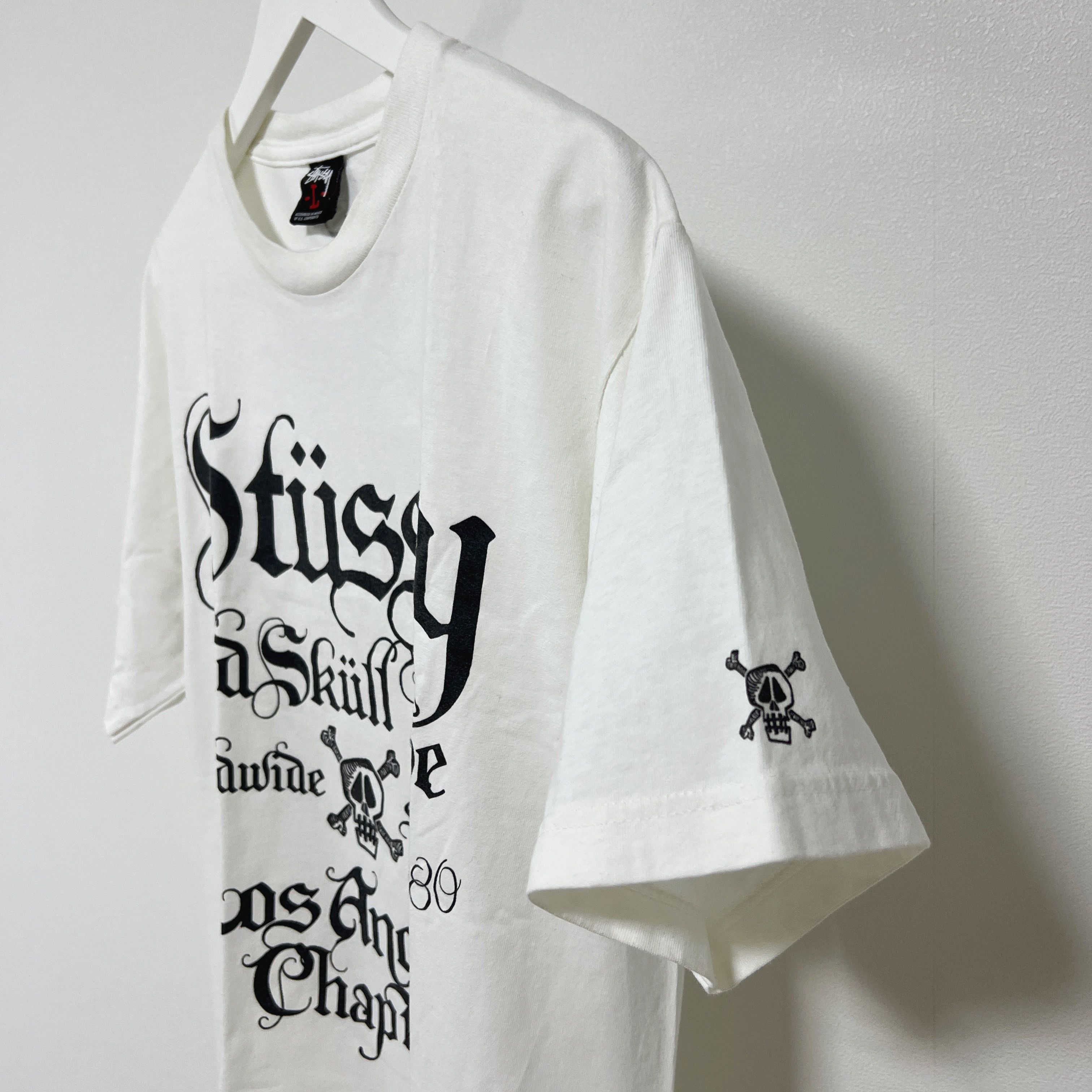 Stussy STUSSY LA Chapter Old Skull Tribe T-Shirt White Size US L / EU 52-54 / 3 - 6 Thumbnail
