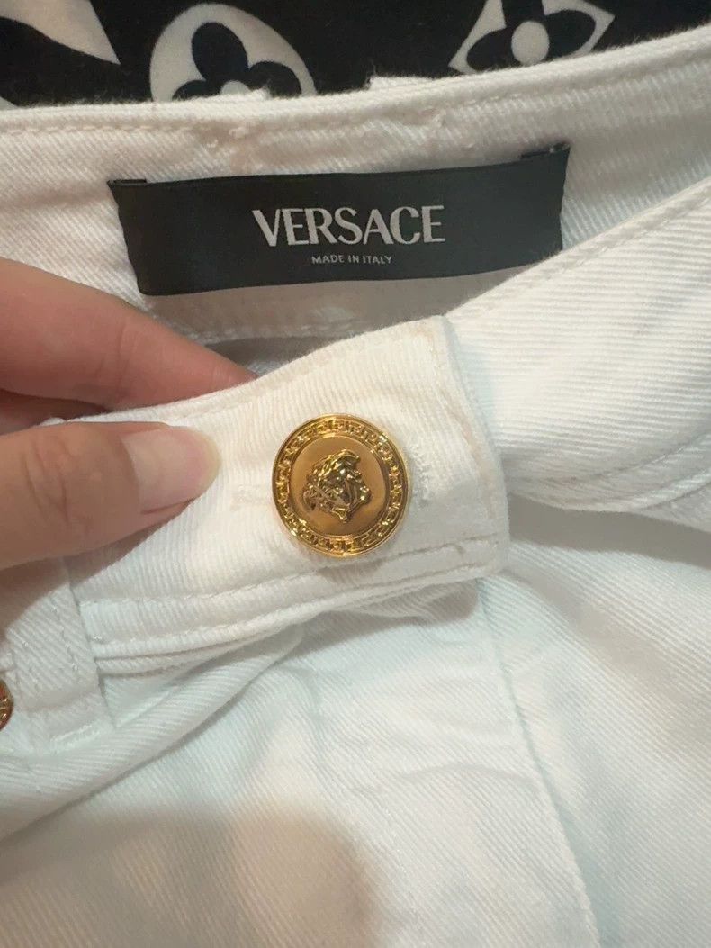 Versace Versace White jeans Size 25" / US 0 / IT 36 - 2 Thumbnail