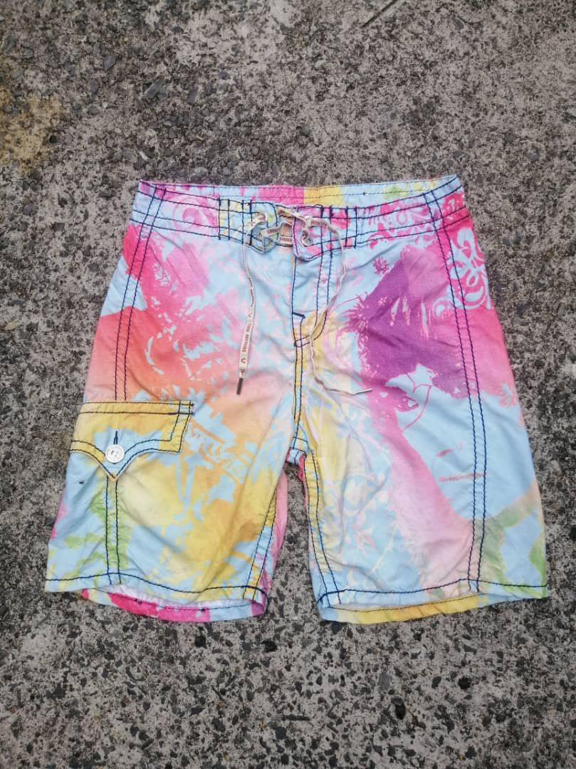 True Religion True Religion Swimwear Surf Multicolour Shorts Pant Size US 34 / EU 50 - 1 Thumbnail