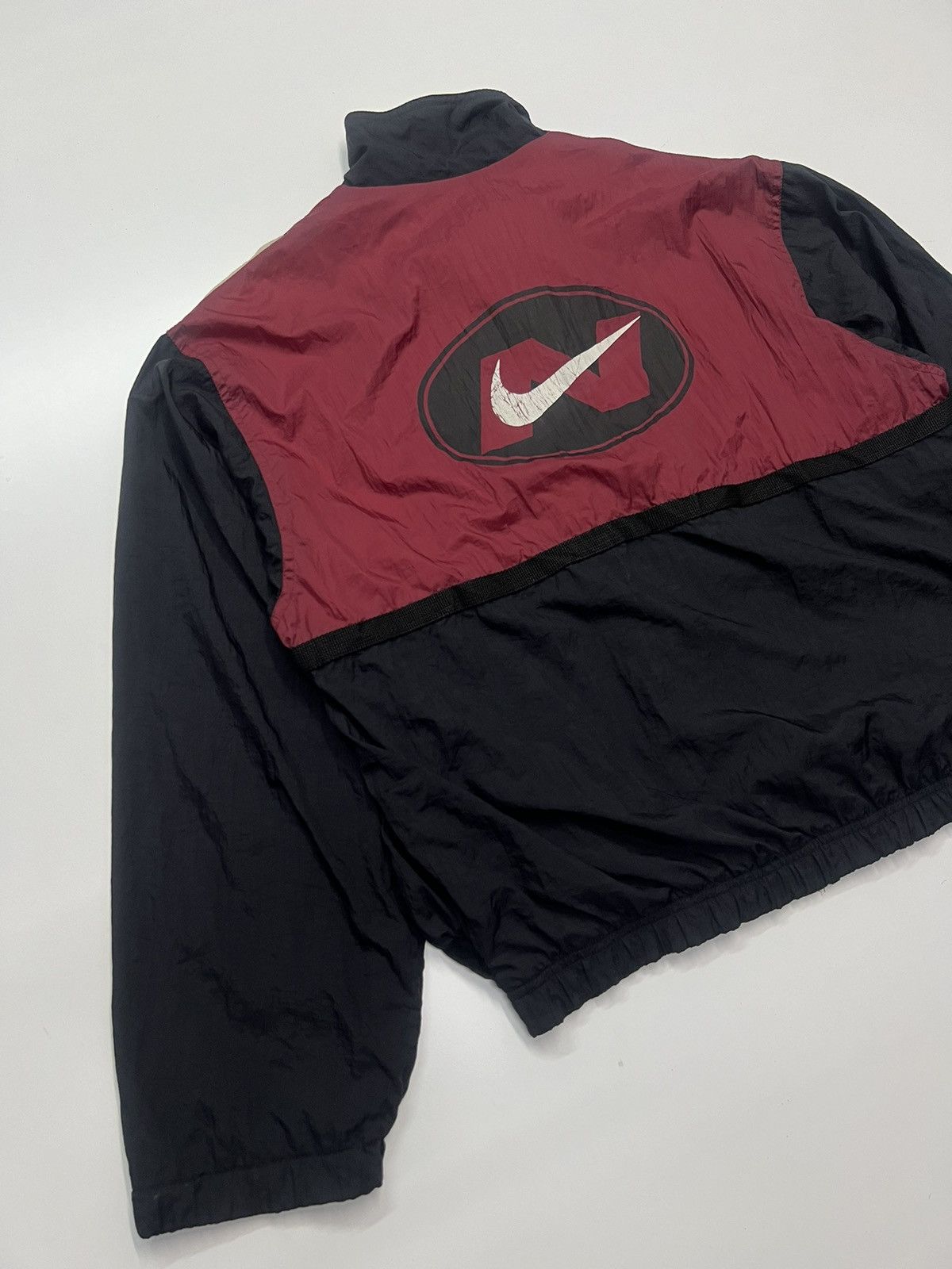 Nike VINTAGE NIKE SWOOSH BIG LOGO WINDBREAKER Size US L / EU 52-54 / 3 - 8 Thumbnail