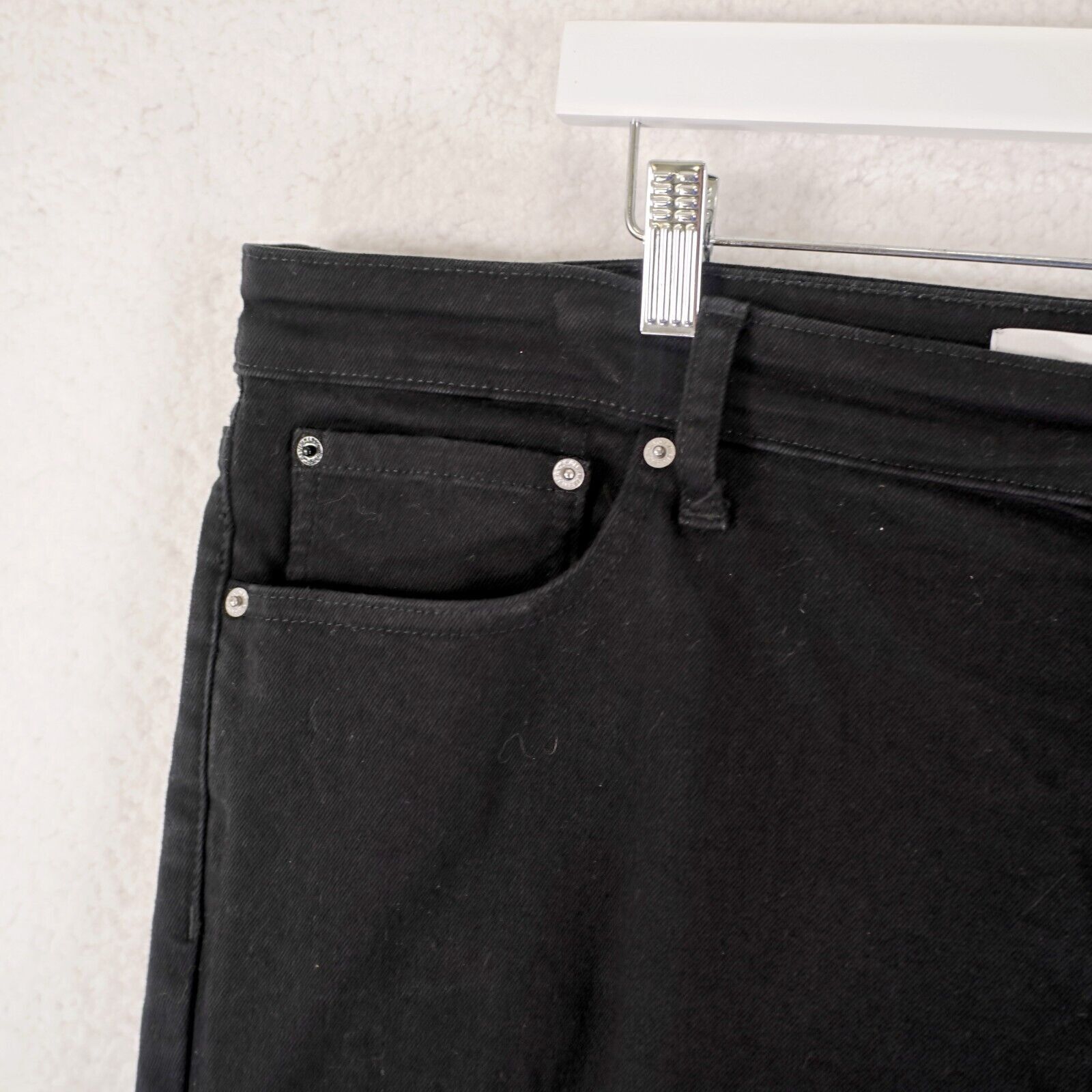 Calvin Klein Calvin Klein Black Denim Jeans Slim Fit Mid Rise 41/31 Tagge Size US 40 / EU 56 - 2 Thumbnail