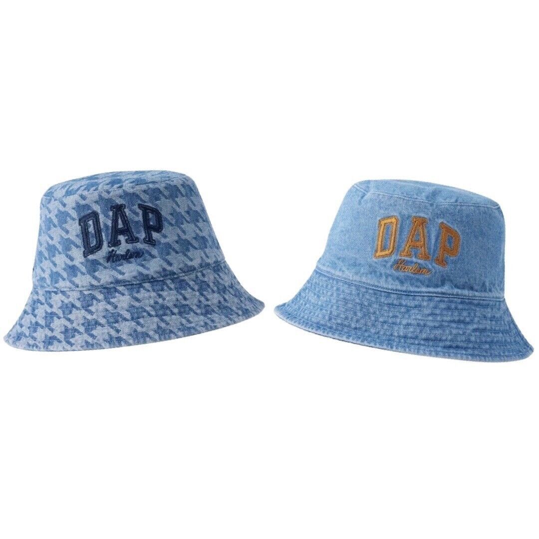 Dapper Dan × Gap GAP Dapper Dan DAP bucket hat reversible denim Size ONE SIZE - 3 Thumbnail