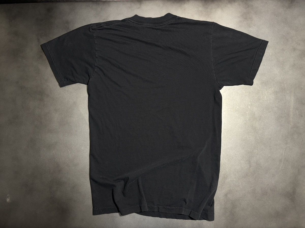 Vintage 1990s Blank Tee Vintage Black T-Shirt 90s Stanfields Canada Size US M / EU 48-50 / 2 - 10 Thumbnail