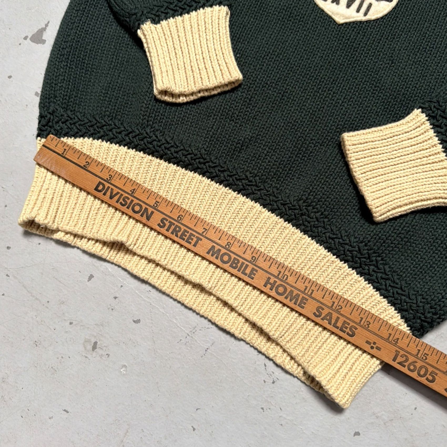 Polo Ralph Lauren Polo Ralph Lauren Knit Shawl Vintage College 1950s Style Sweater Shield P-Wing S Polo Ralph Lauren Shirt Adult Slim? Size US S / EU 44-46 / 1 - 2 Thumbnail