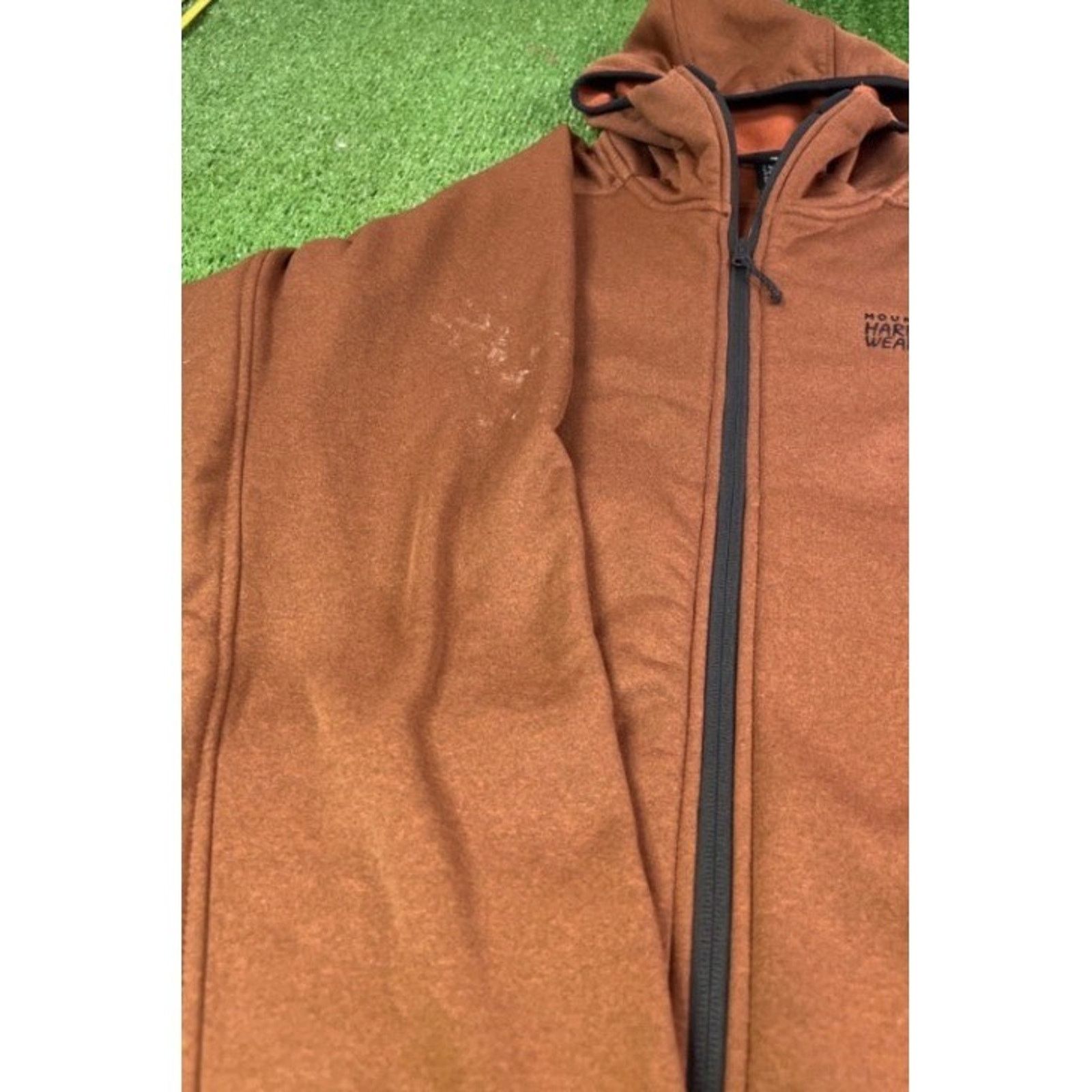 Mountain Hardwear Mountain Hardwear Mens XL Full Zip Fleece Hoodie Jacket Size US XL / EU 56 / 4 - 3 Thumbnail