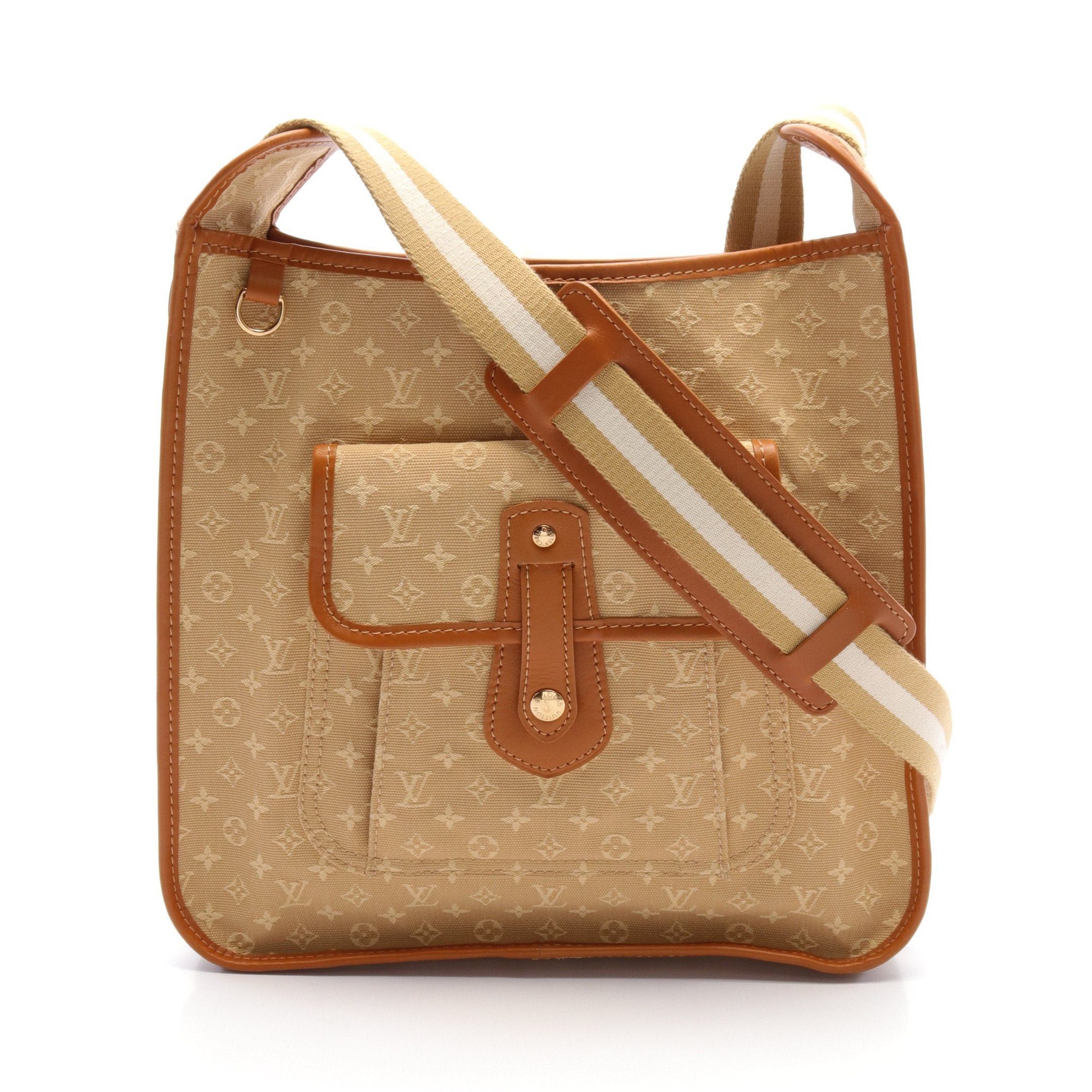 Louis Vuitton Louis Vuitton Buzas Marie Kate Monogram Mini Shoulder Bag Canvas Leather Beige Brown Size ONE SIZE - 1 Thumbnail