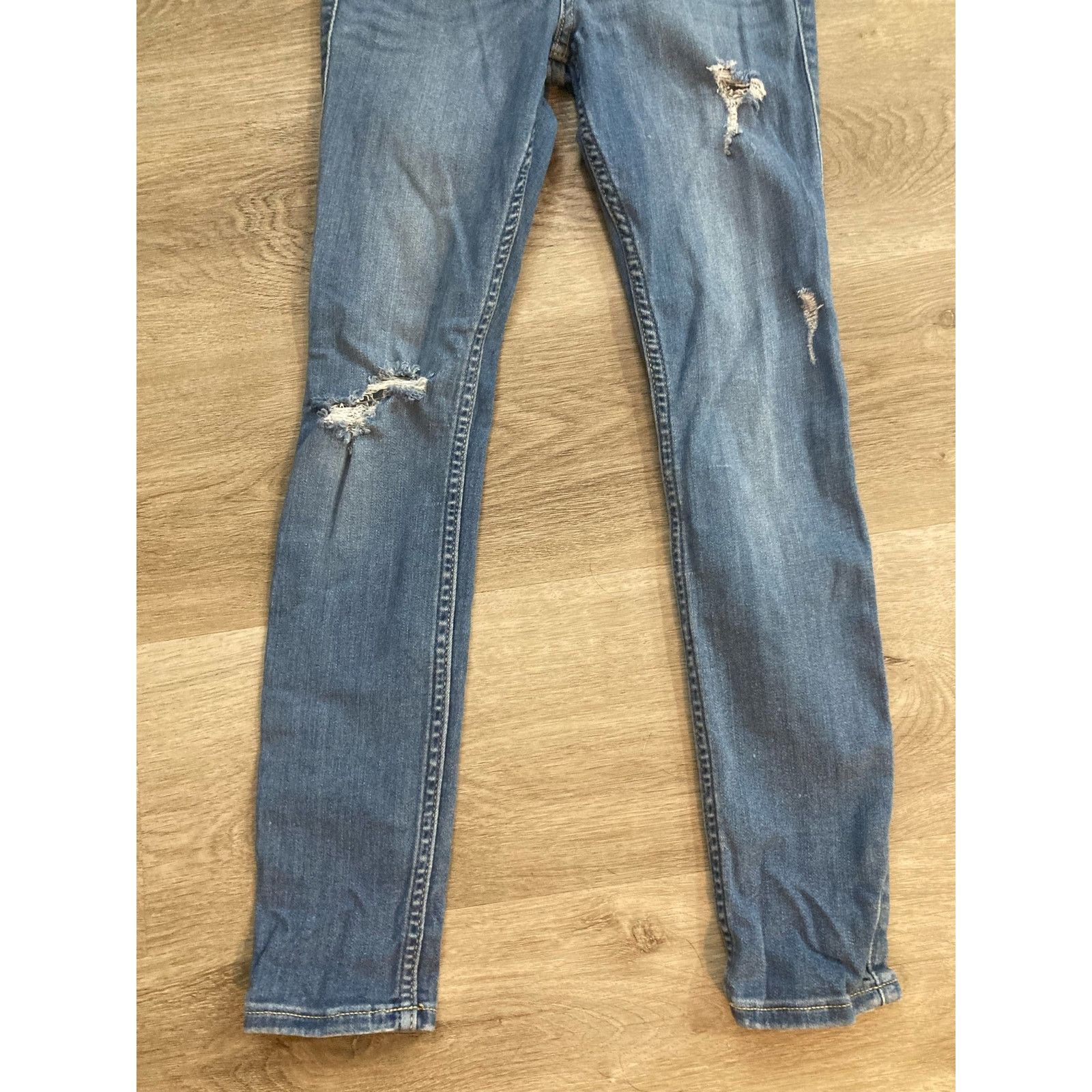 Hollister Hollister Women's High-Rise Jean Legging Blue Skinny Size 26 Size 26" / US 2 / IT 38 - 7 Thumbnail