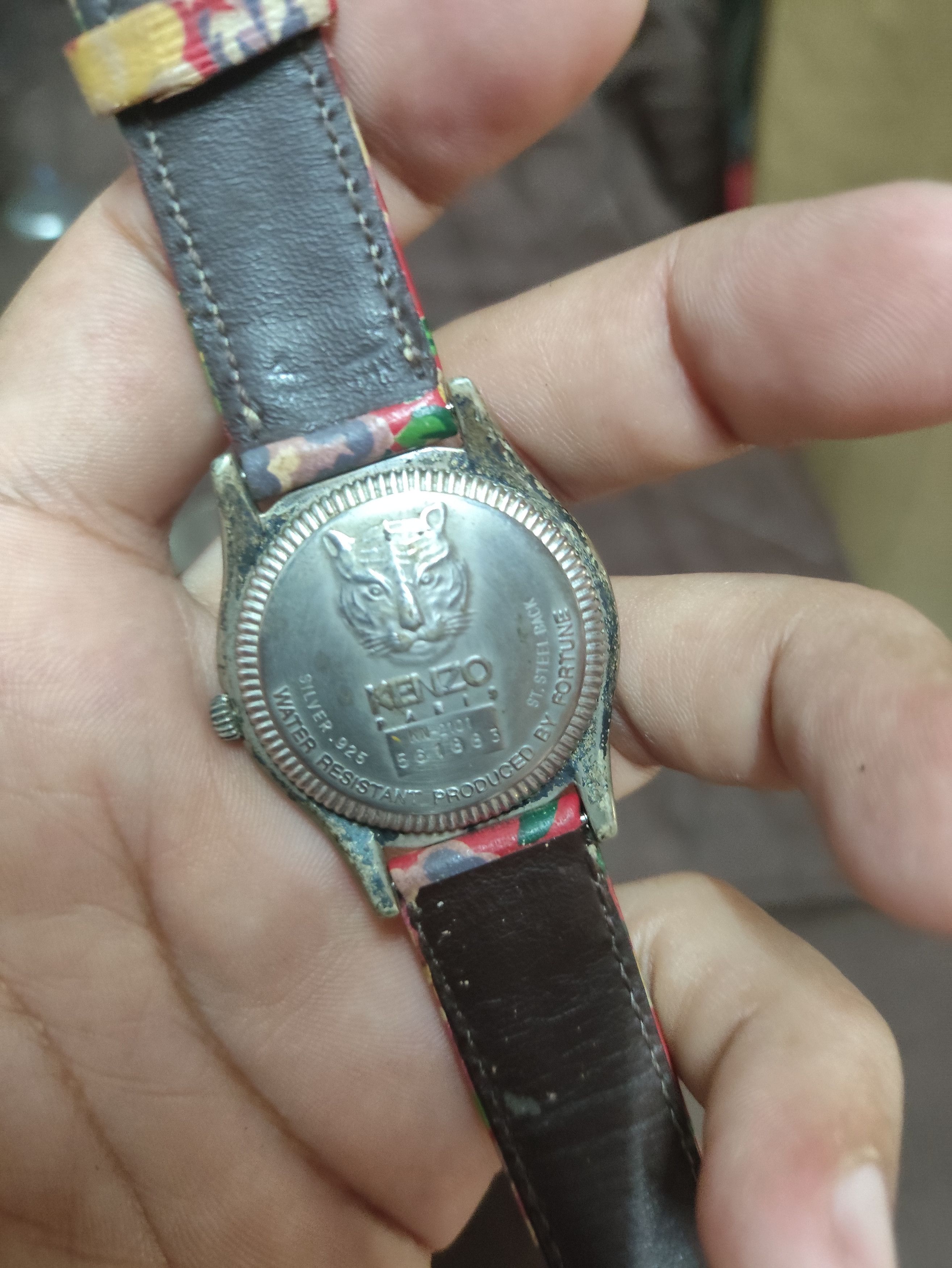 Designer × Japanese Brand × Kenzo Vintage KENZO JAPAN WATCH