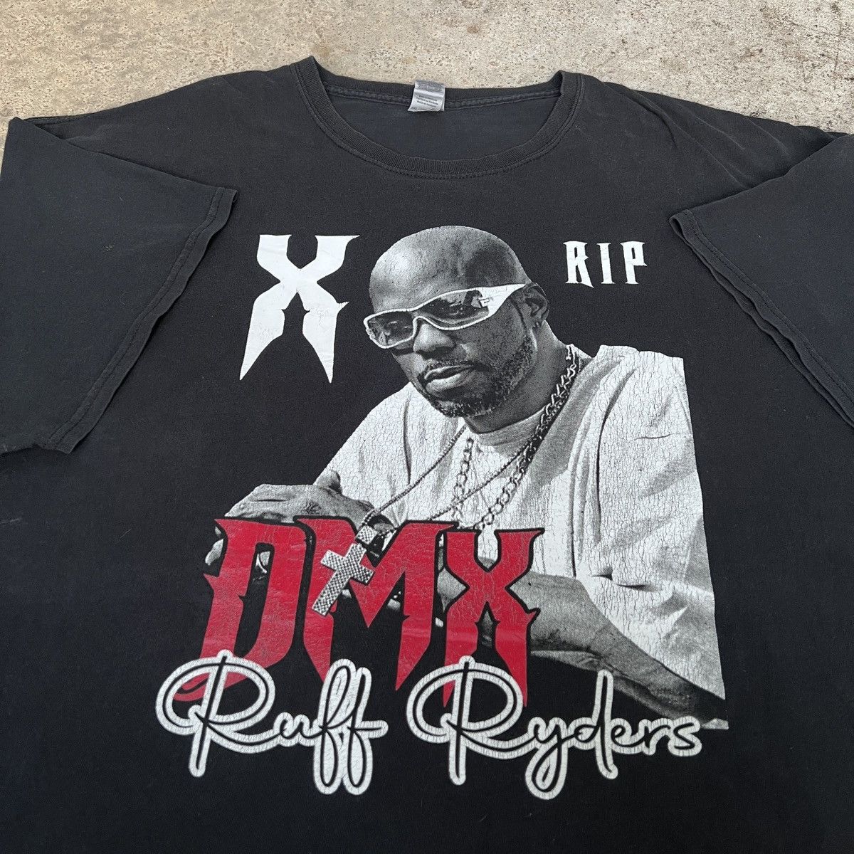 Rap Tees DMX Ruff Ryders RIP Tee 3XL oversized Hip Hop Tribute Size US XXL / EU 58 / 5 - 1 Thumbnail